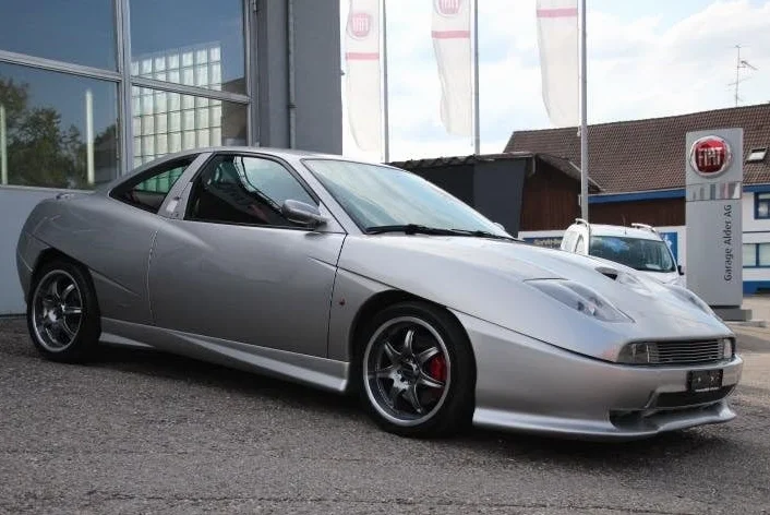 Minigonne Laterali Sottoporta Fiat Coupé, Design Sportivo, Compatibili con Tutti i Modelli