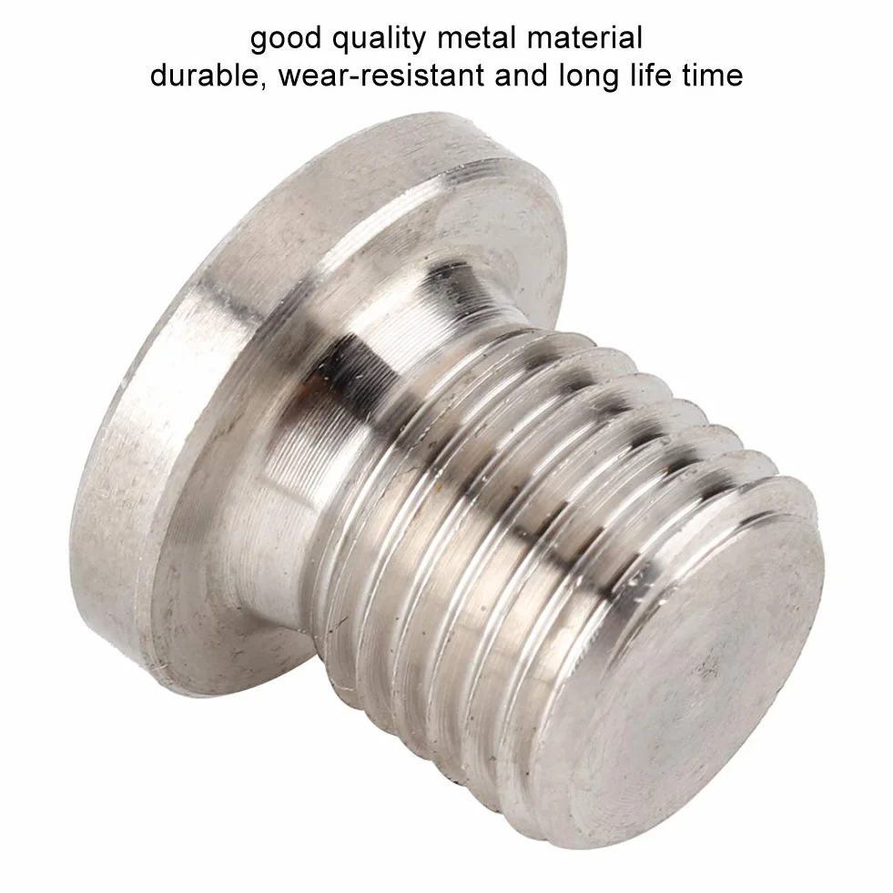Tappo di Scarico Sensore Ossigeno M12 x 1,25mm Tappo Cieco per Lambda O2 per Moto Auto