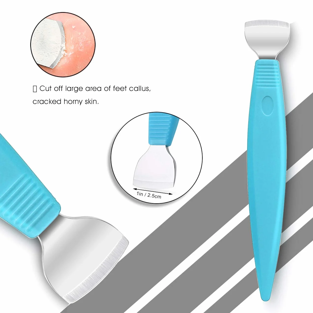 BEZOX Profesjonalny zestaw do pedicure i manicure z etui
