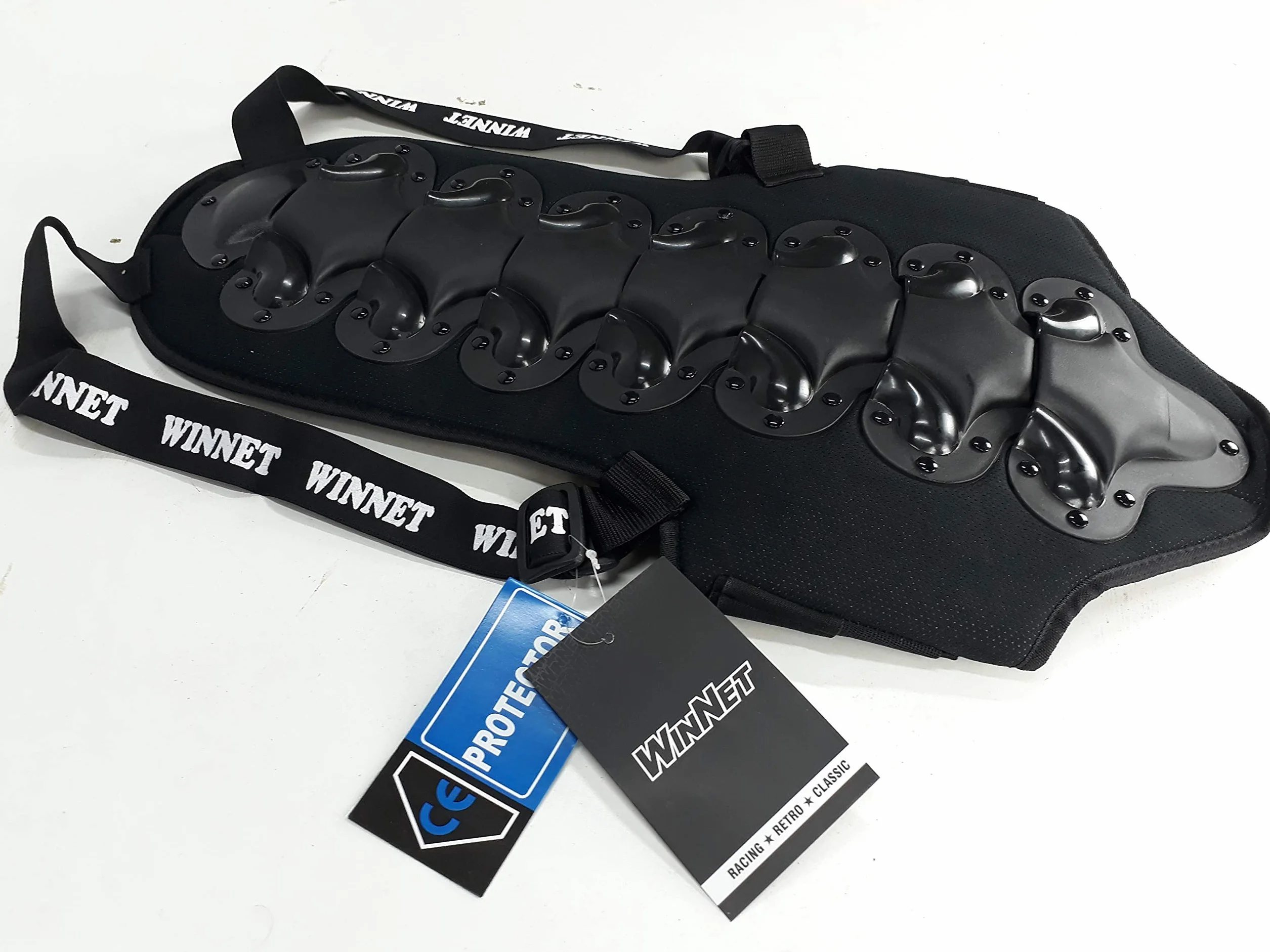 WinNet Paraschiena da moto OMOLOGATO CE a vertebre snodate