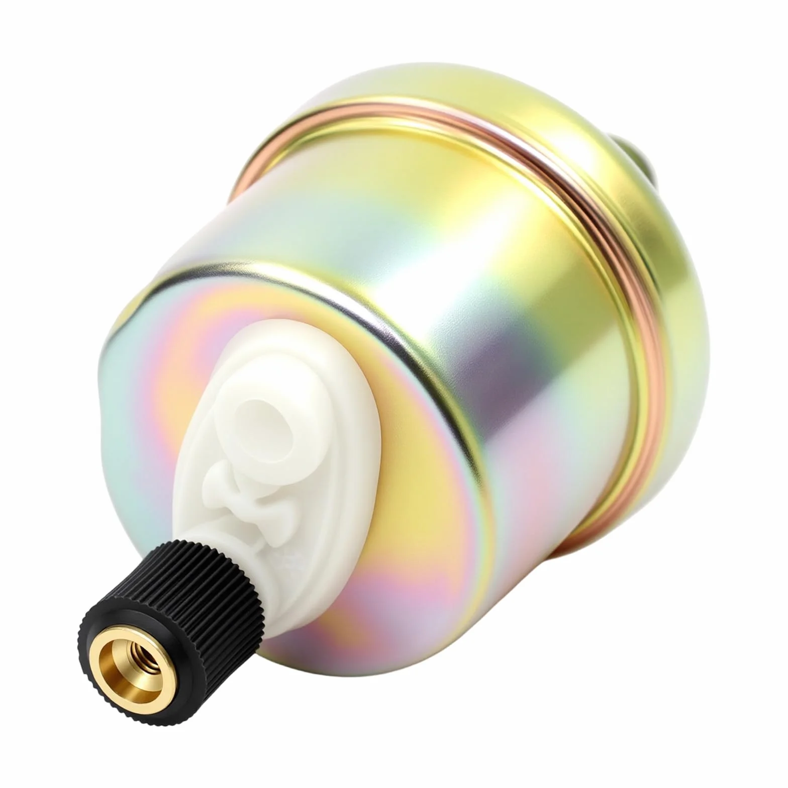 Set di strumenti aggiuntivi universali da 52 mm 3 in 1, misuratore di temperatura dell'olio, indicatore di pressione dell'olio, voltmetro, adatto per la maggior parte delle auto da 8-16V, quadrante