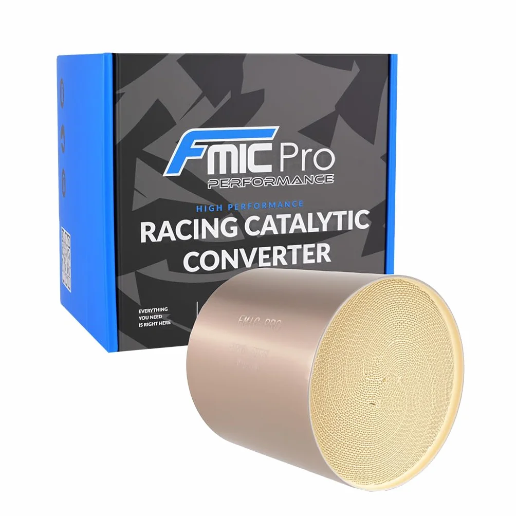 fmic.eu PERFORMANCE Inserto catalizzatore sportivo a benzina Euro 6 500 CPSI, diametro 100 mm, lunghezza 100 mm