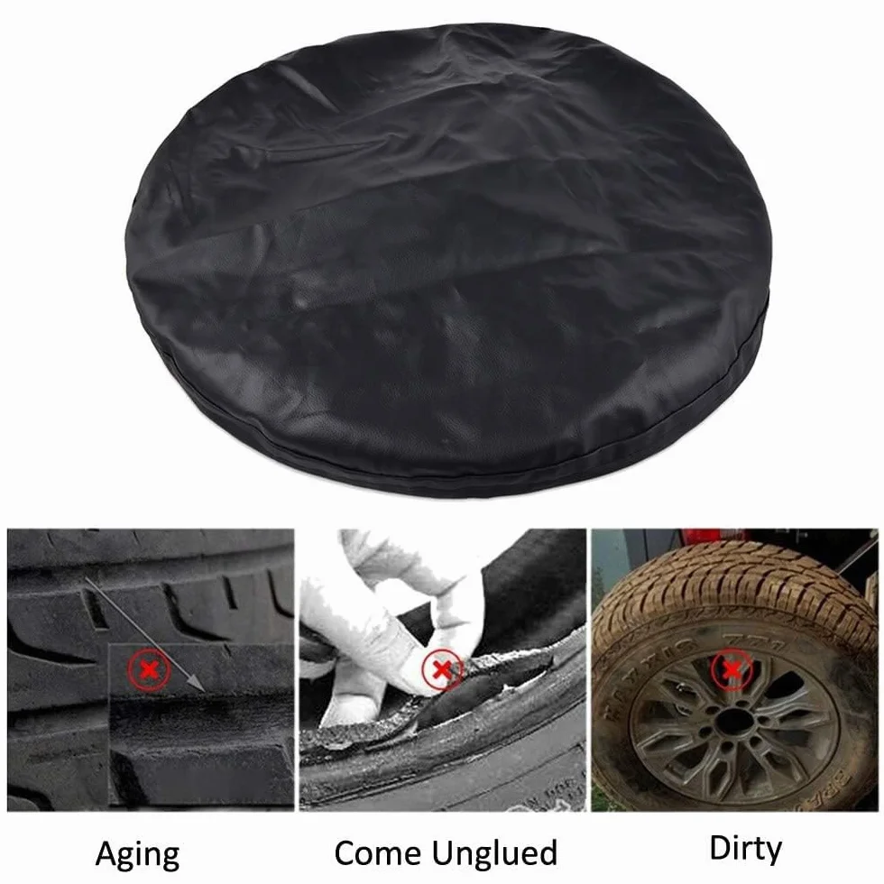Copertura Ruota di Scorta Auto Suzuki Jimny GJ FJ Samurai 1998-2023 Impermeabile Antipolvere AntiGraffio 15in