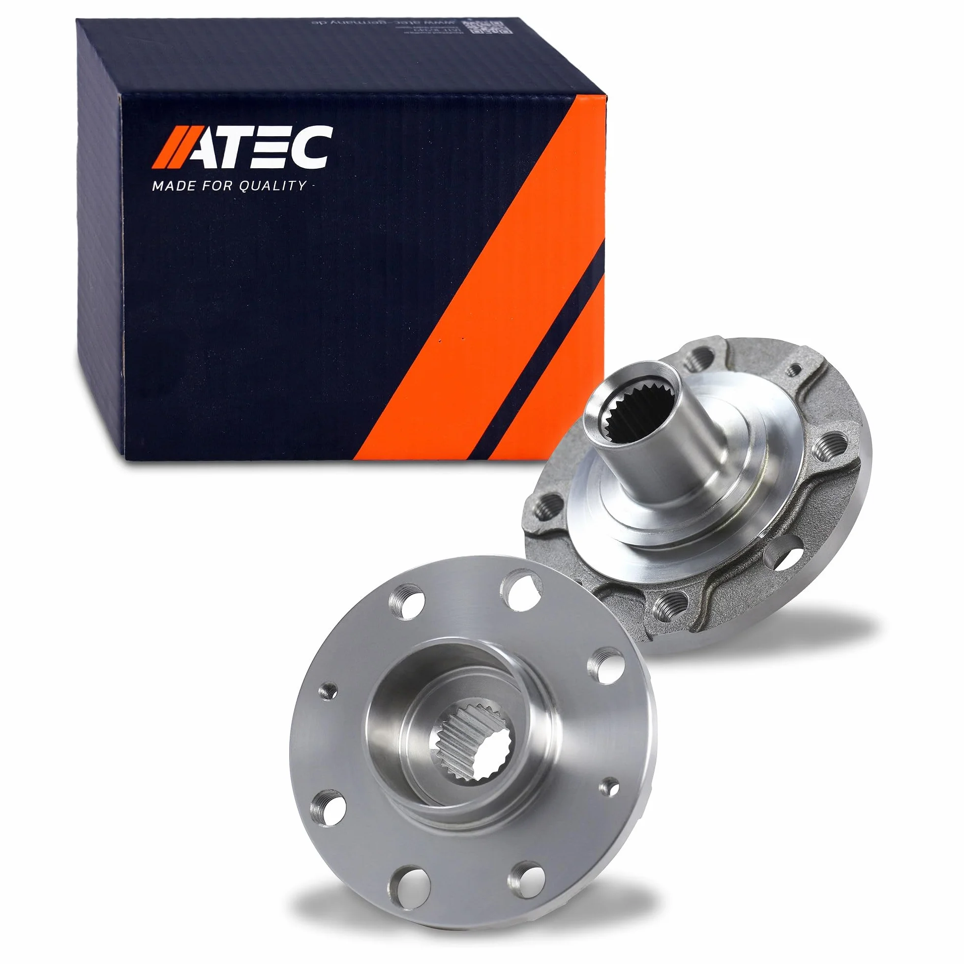 ATEC Germany 2x mozzo ruota anteriore Compatibile con FIAT PUNTO (199_), OPEL ADAM (M13), CORSA D (S07), CORSA E (X15)