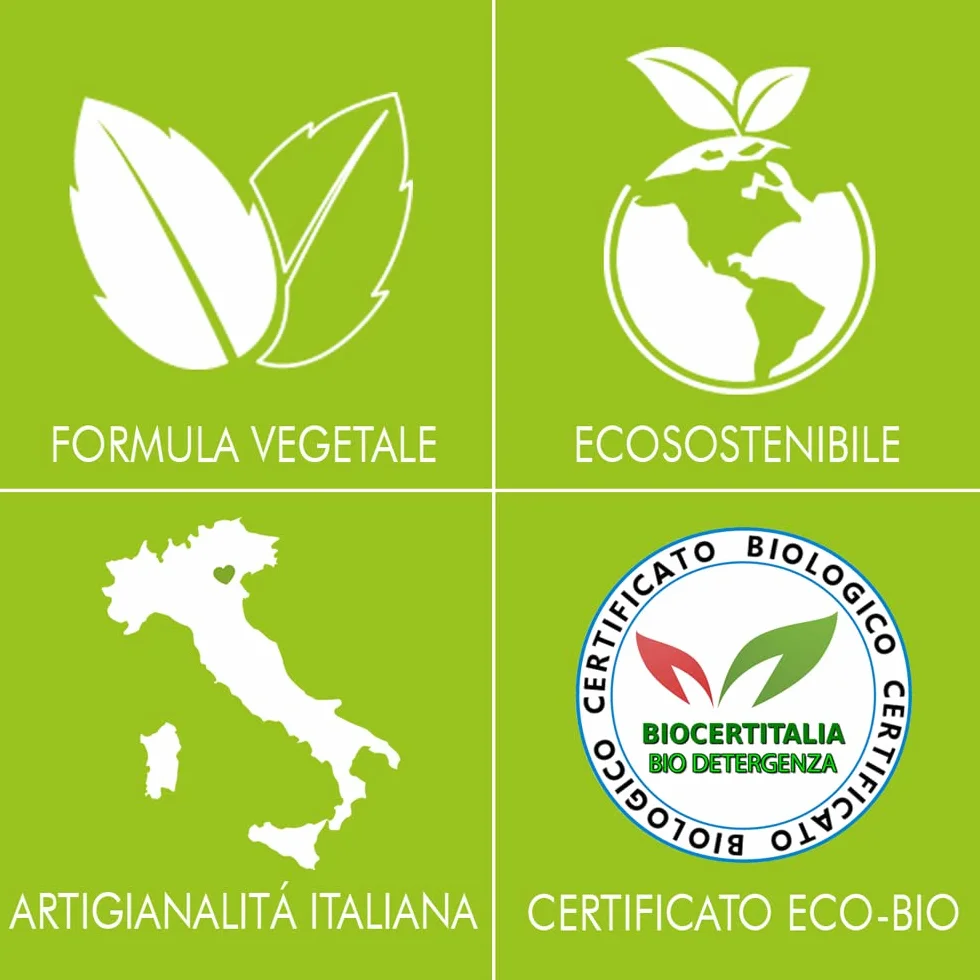 Mister Bagno Detersivo Bagno 3L Bag in Box Ecologico Agruni e Papaya