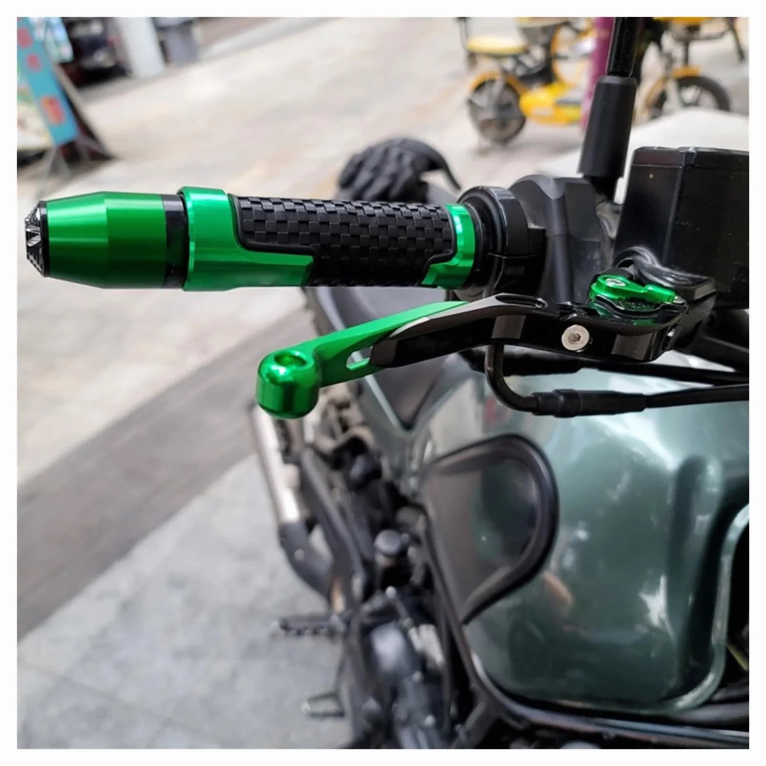 Leva frizione e freno in alluminio per Kawasaki Z800 Z800E 2013-2017 7/8'' 22mm Manubrio