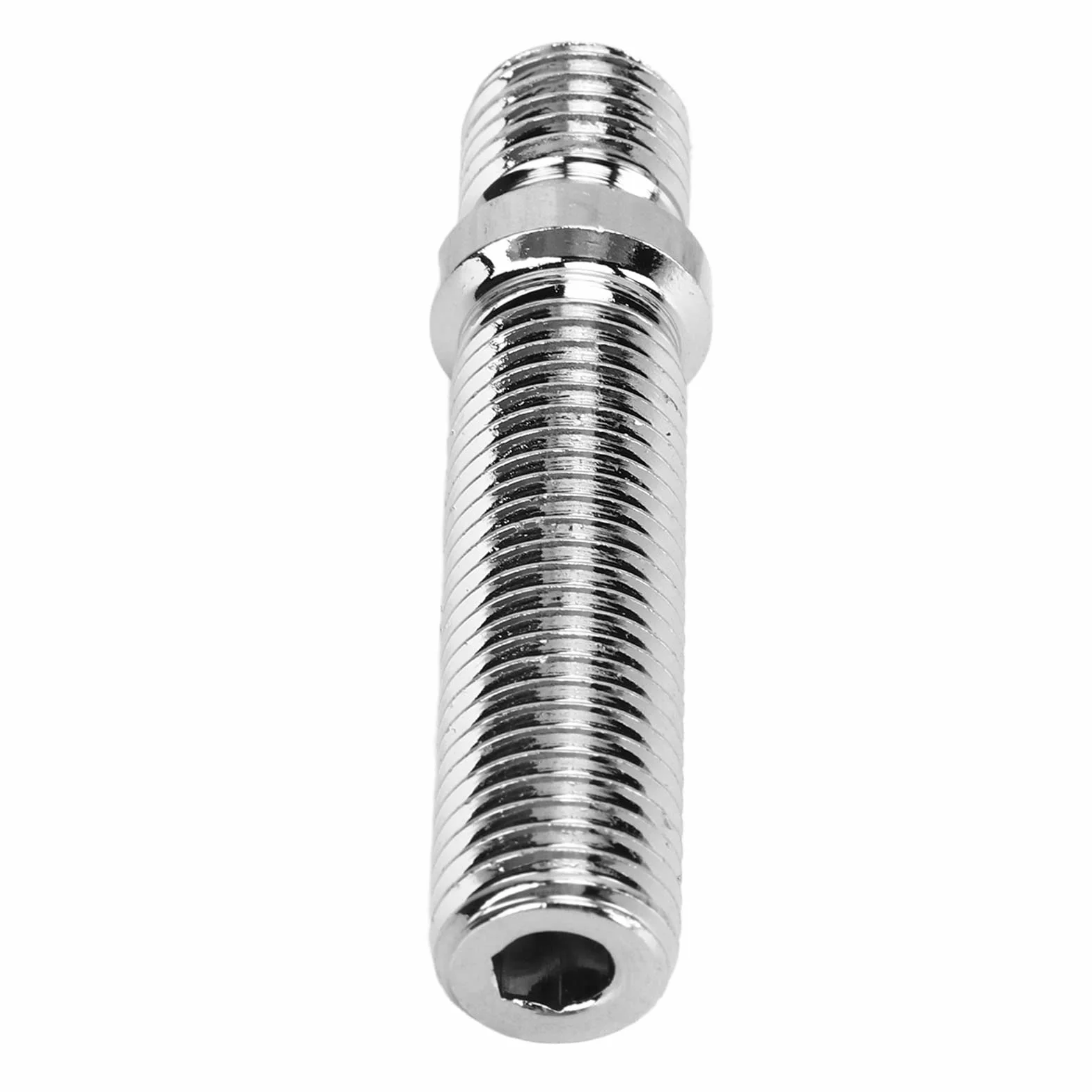 Conversione Perno Ruota Estesa, 20 Pezzi Perno di Conversione Ruota Esteso 58 Mm Lunghezza 41 Mm Bulloni Gambo Vite Prigioniera Acciaio Forgiato a Freddo per Auto(M12x1.25 to M12x1.5)