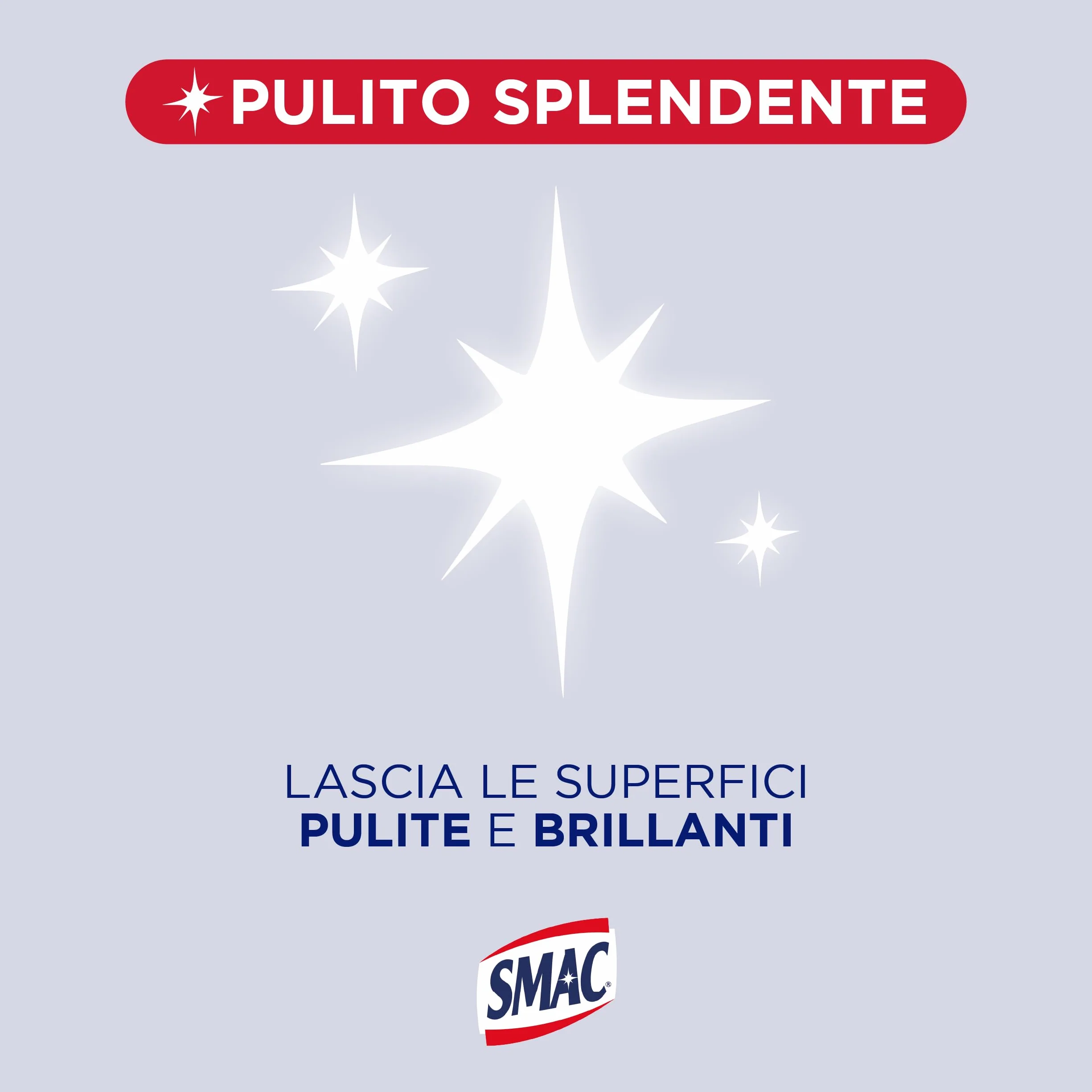 Sgrassatore Spray Smac 500 ml x 4 - Detergente per Superfici Delicate