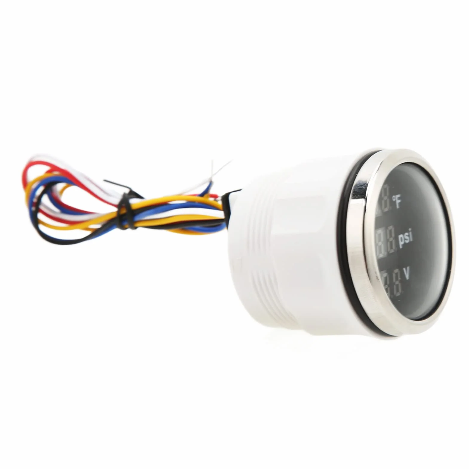 Indicatore della Temperatura Dell'acqua, per RV Yacht Barca Nave Auto Moto 52mm Indicatore Digitale della Temperatura Dell'acqua 3 in 1 DC 9 a 32 V Accurato