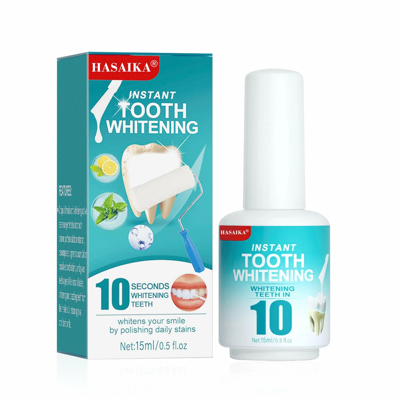 Vernice Sbiancante Istantanea per Denti Sensibili, Gel Delicato Bianco