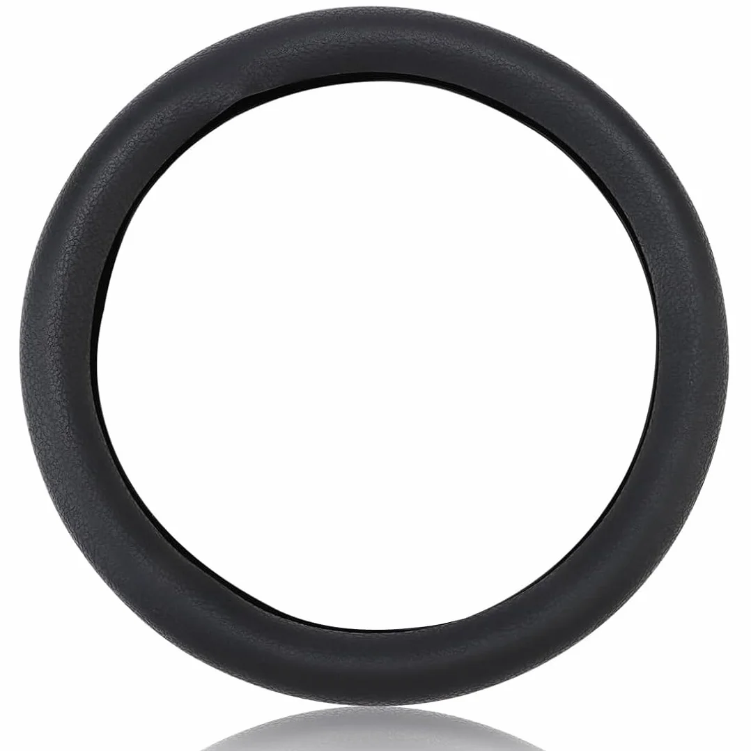XPEX Coprivolante per auto in silicone 34-40CM Coprivolante per auto in silicone, protegge e riduce l'attrito tra le dita e il volante, volante antiscivolo