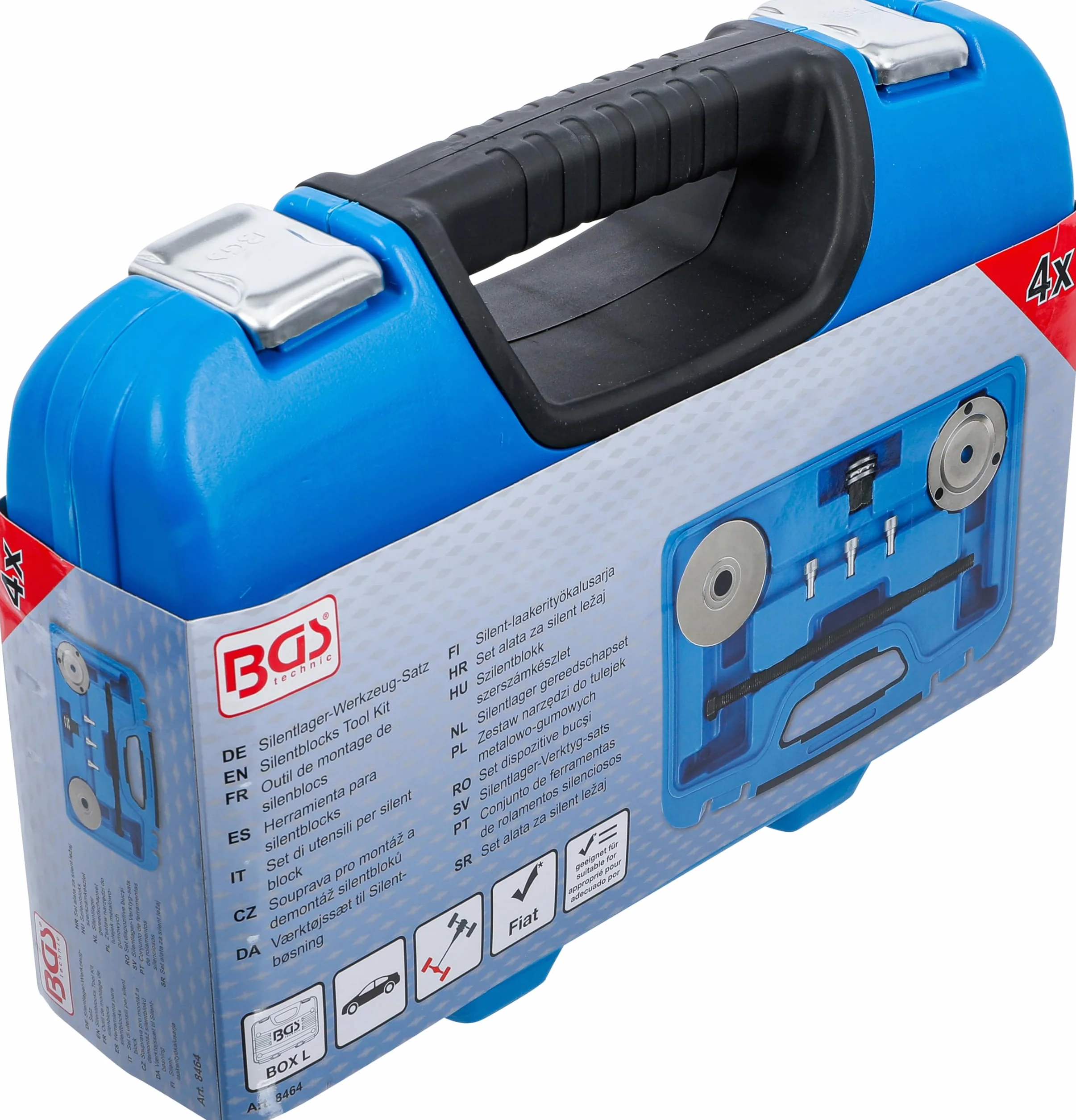 BGS 8464 Set di utensili per silent block per Fiat
