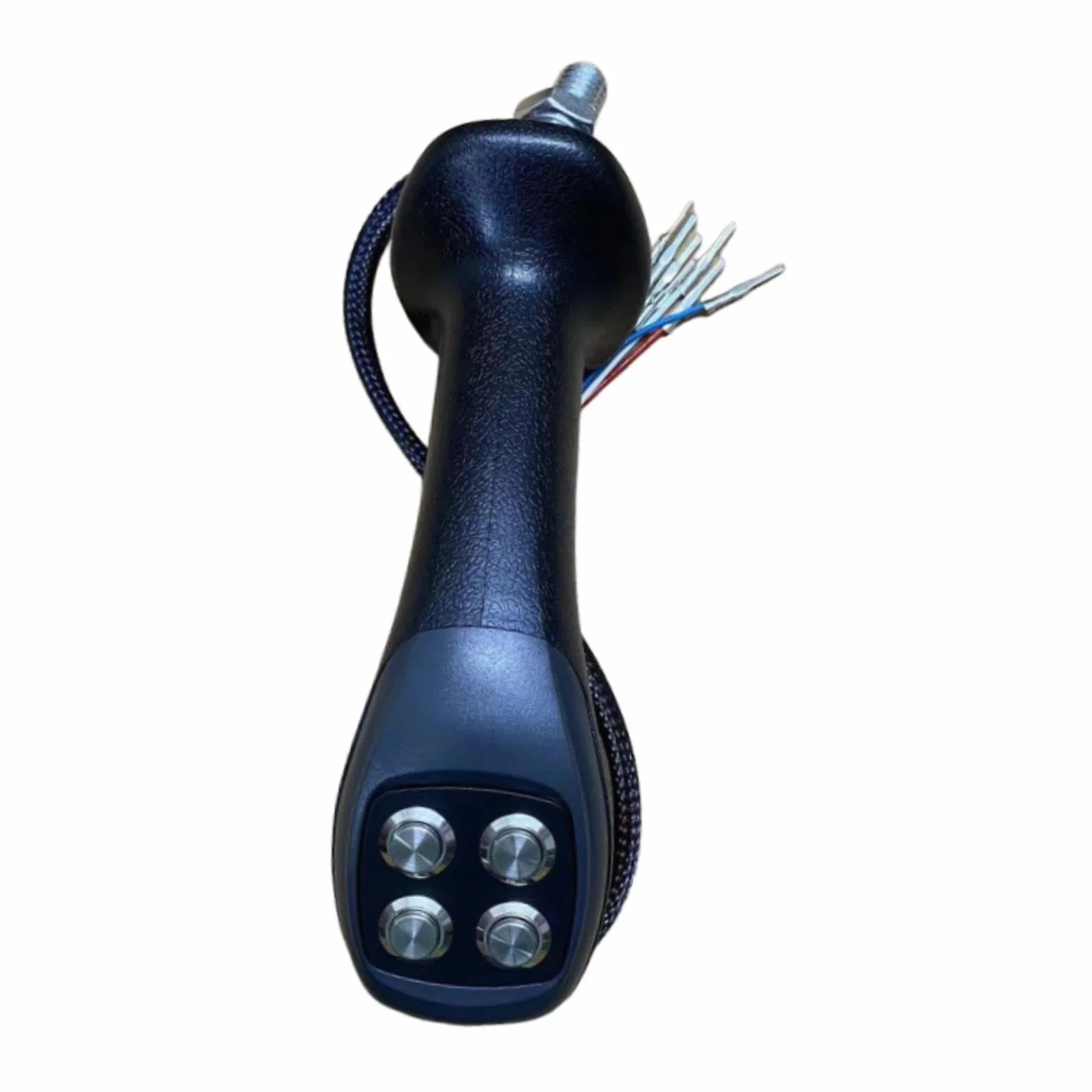 Colcolo Maniglia di presa a 4 pulsanti per leva di controllo dell'escavatore gommato, maniglie del joystick per mano destra