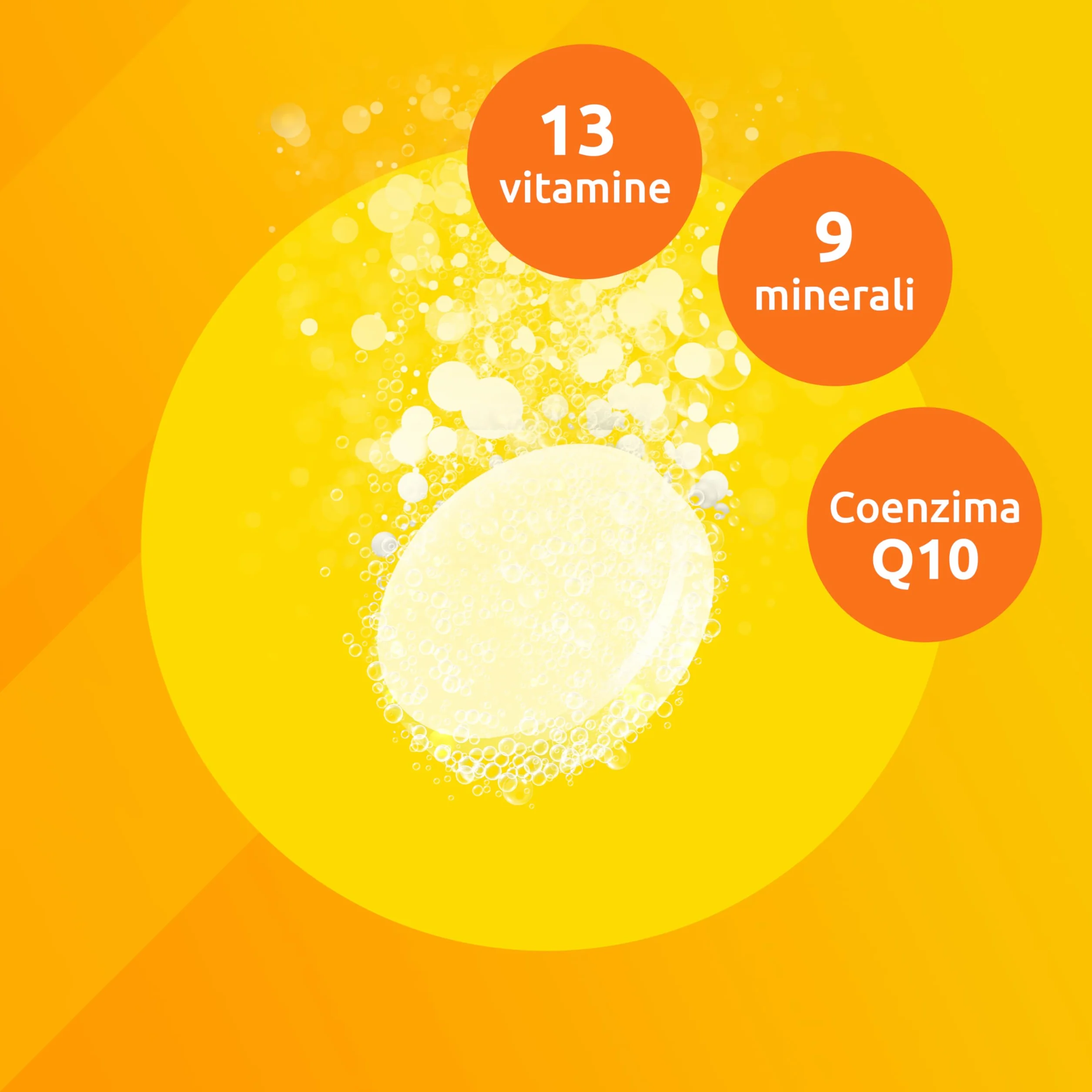 Supradyn Ricarica Multivitaminico Completo Vitamine e Minerali per Adulti, 60 Compresse Effervescenti