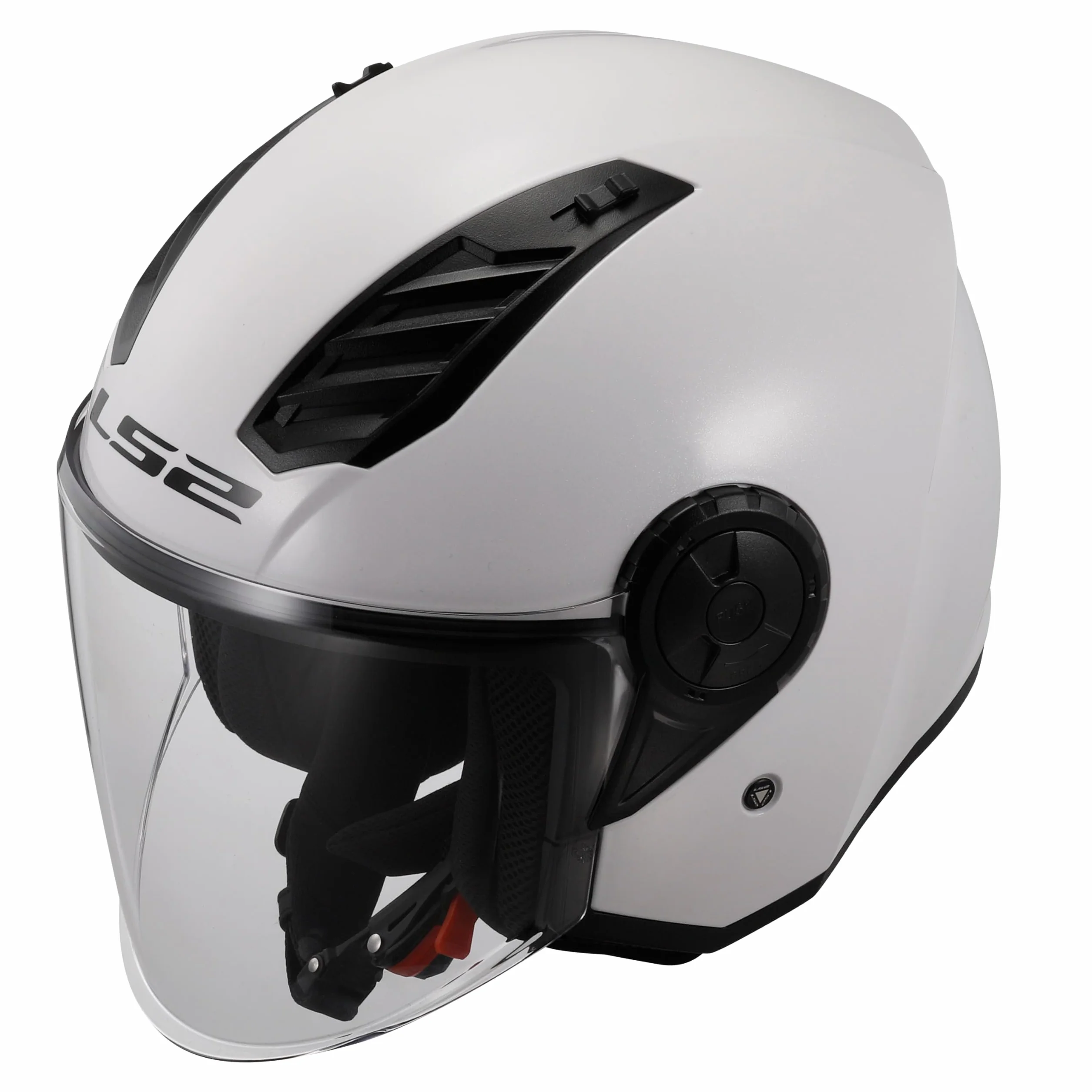 LS2 Open Faced Motorcycle Helmet Airflow II ECE 22.06 Gloss