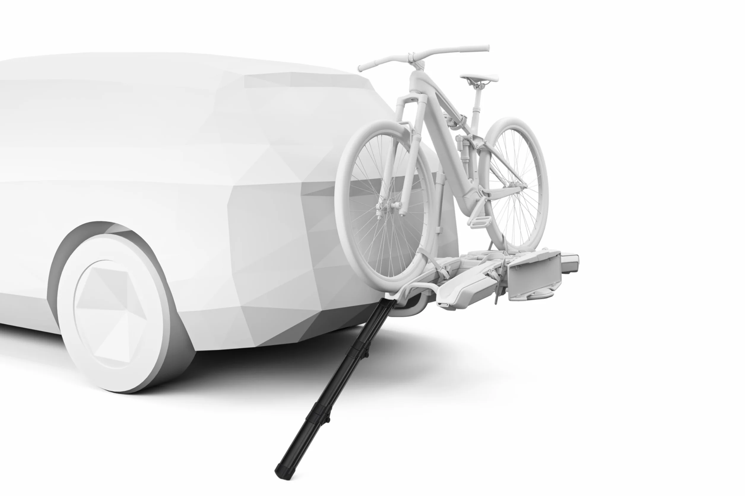 Thule Foldable Loading Ramp Portabici Carico Rampa Black, One-Size