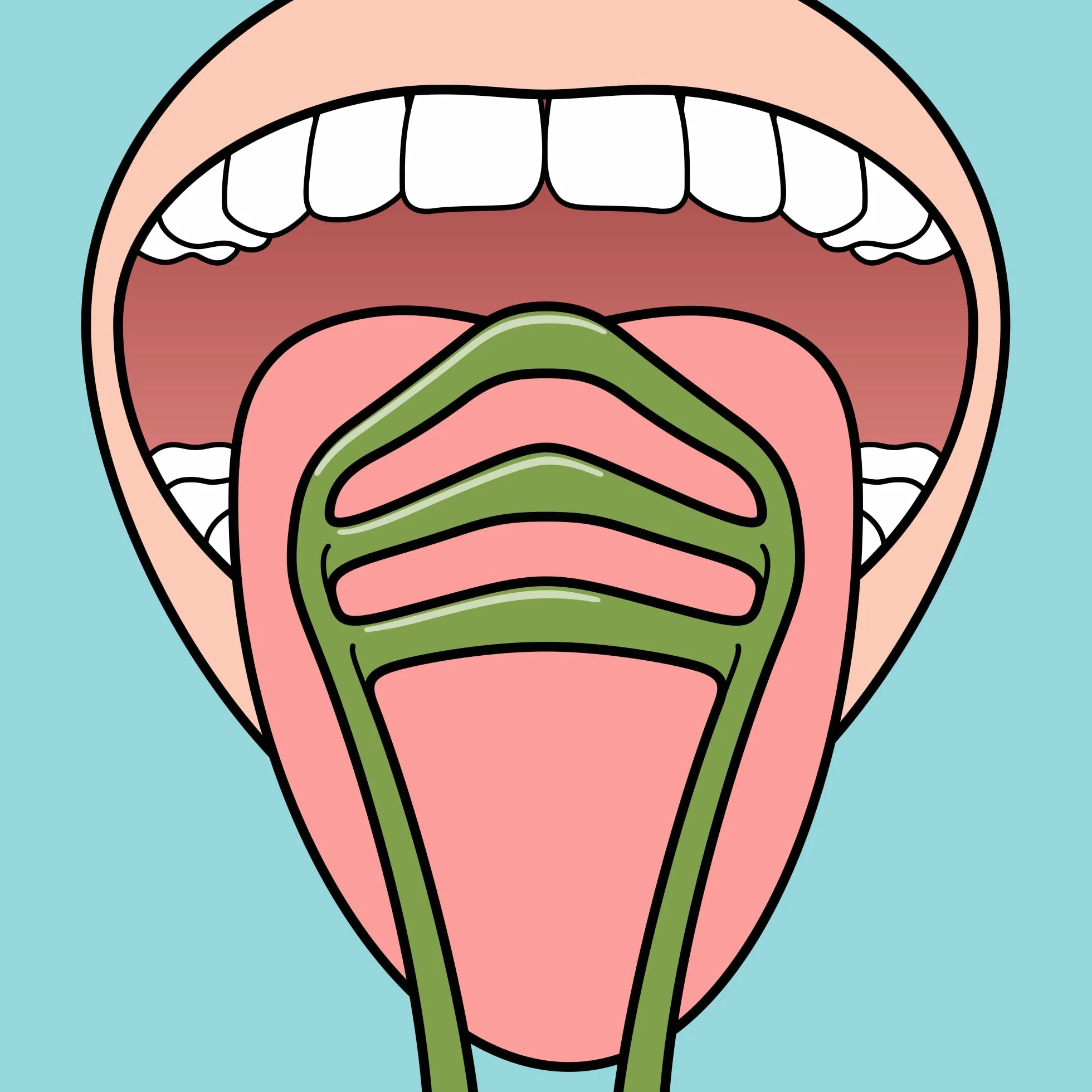 TePe Tongue Cleaner, 1pz, pulisci lingua per alito cattivo e batteri