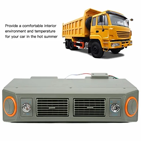 Evaporatore Aria Condizionata 12V Universale Sotto Cruscotto 3 Velocità Vento Temperatura Regolabile per Camper Auto Camion