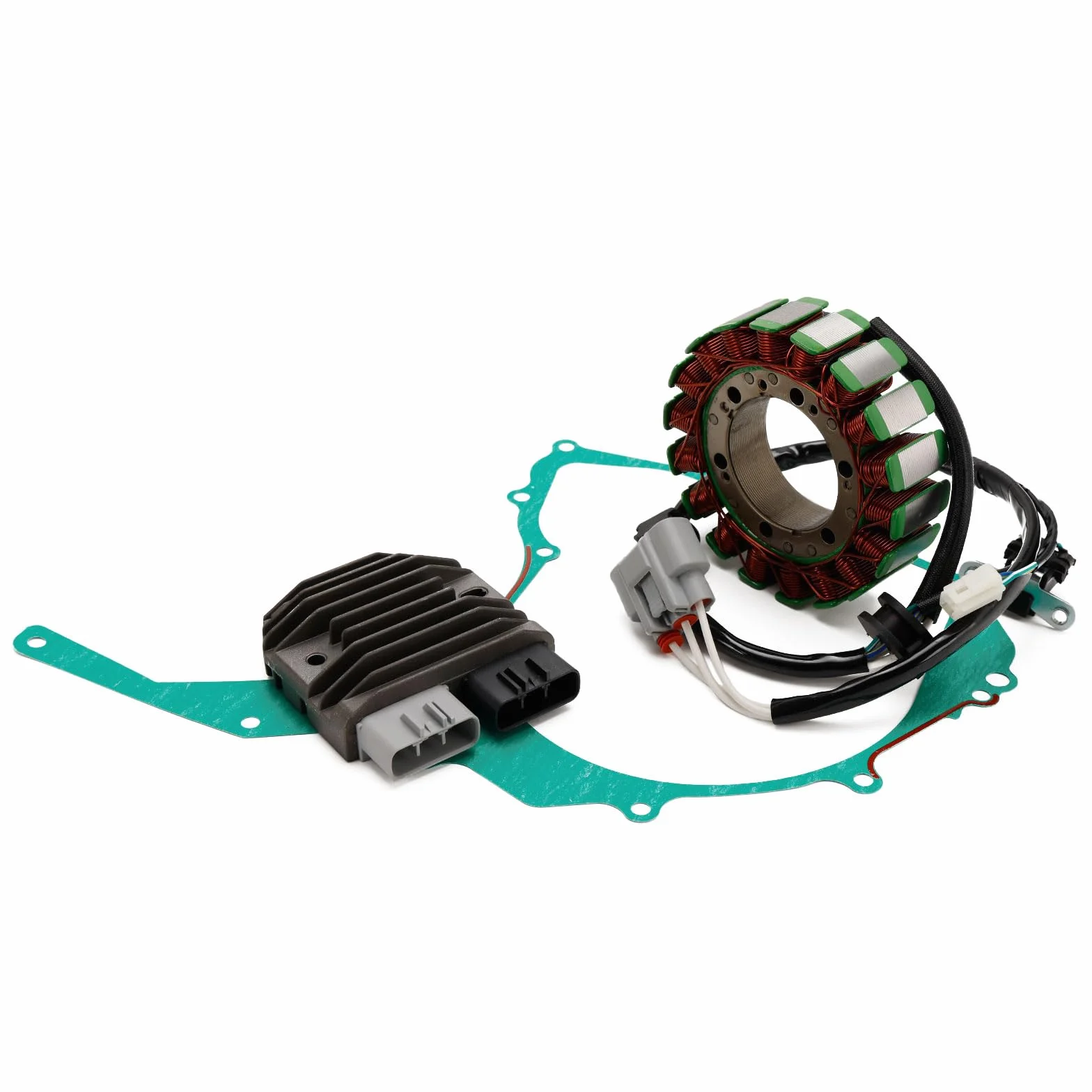 Magneto Stator+Voltage Rectifier+Gasket Fit for Yamaha TDM900 2002-2010
