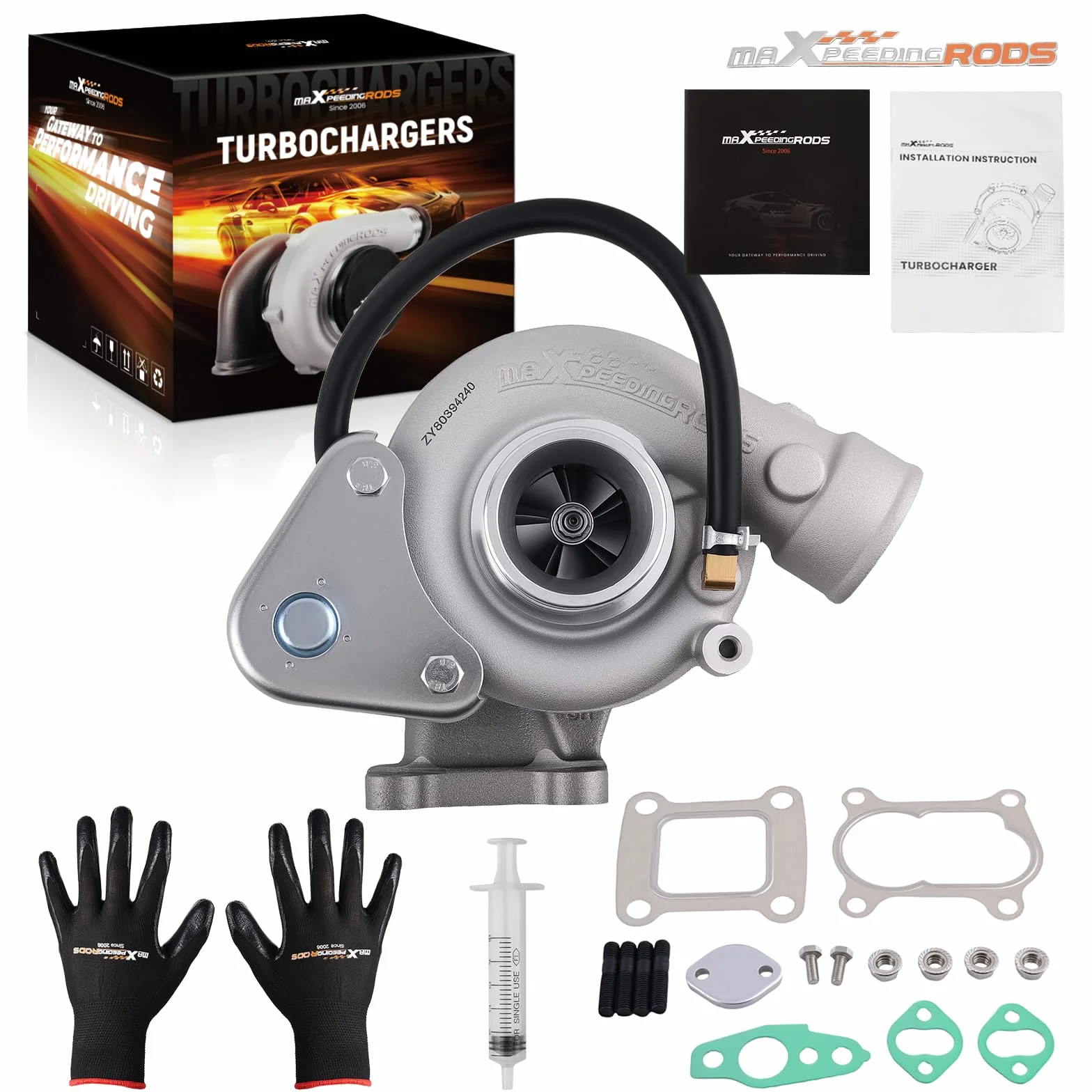 maXpeedingrods Turbocompressore CT20 Turbo per motore 2L-T per Toyota 4 Runner Hiace LANDCRUISER 2.4L per Toyota Hilux TD (LN7RNZ) 2LT