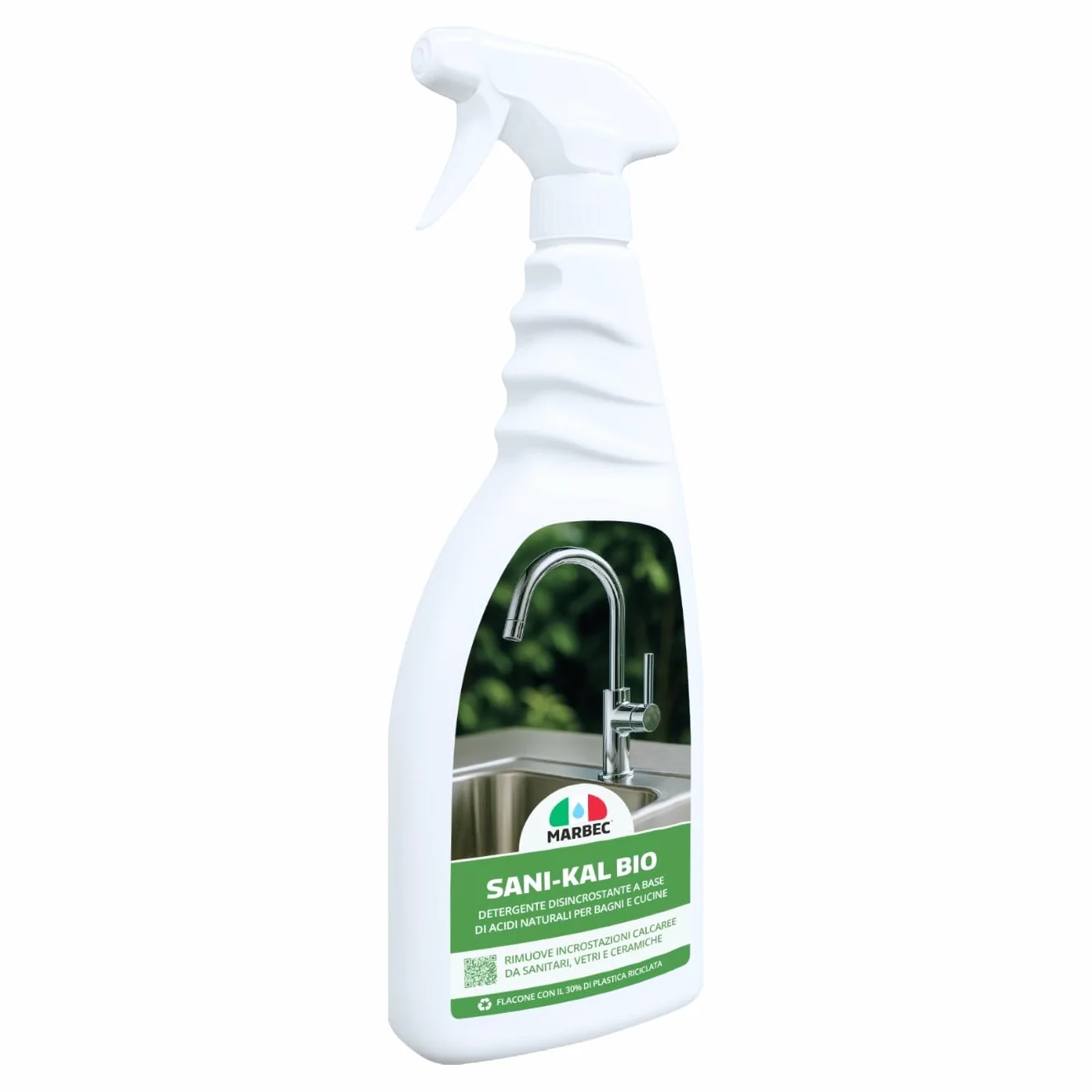 MARBEC SANI-KAL BIO 750ML Detergente anticalcare delicato per bagno