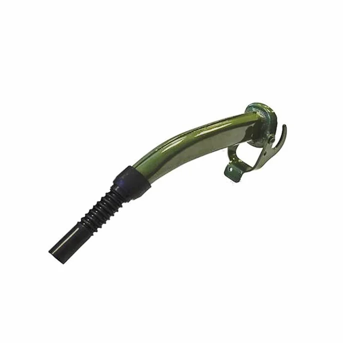 Metallo Jerry Can 10L Benzina Diesel Contenitore Carburante Beccuccio Verde