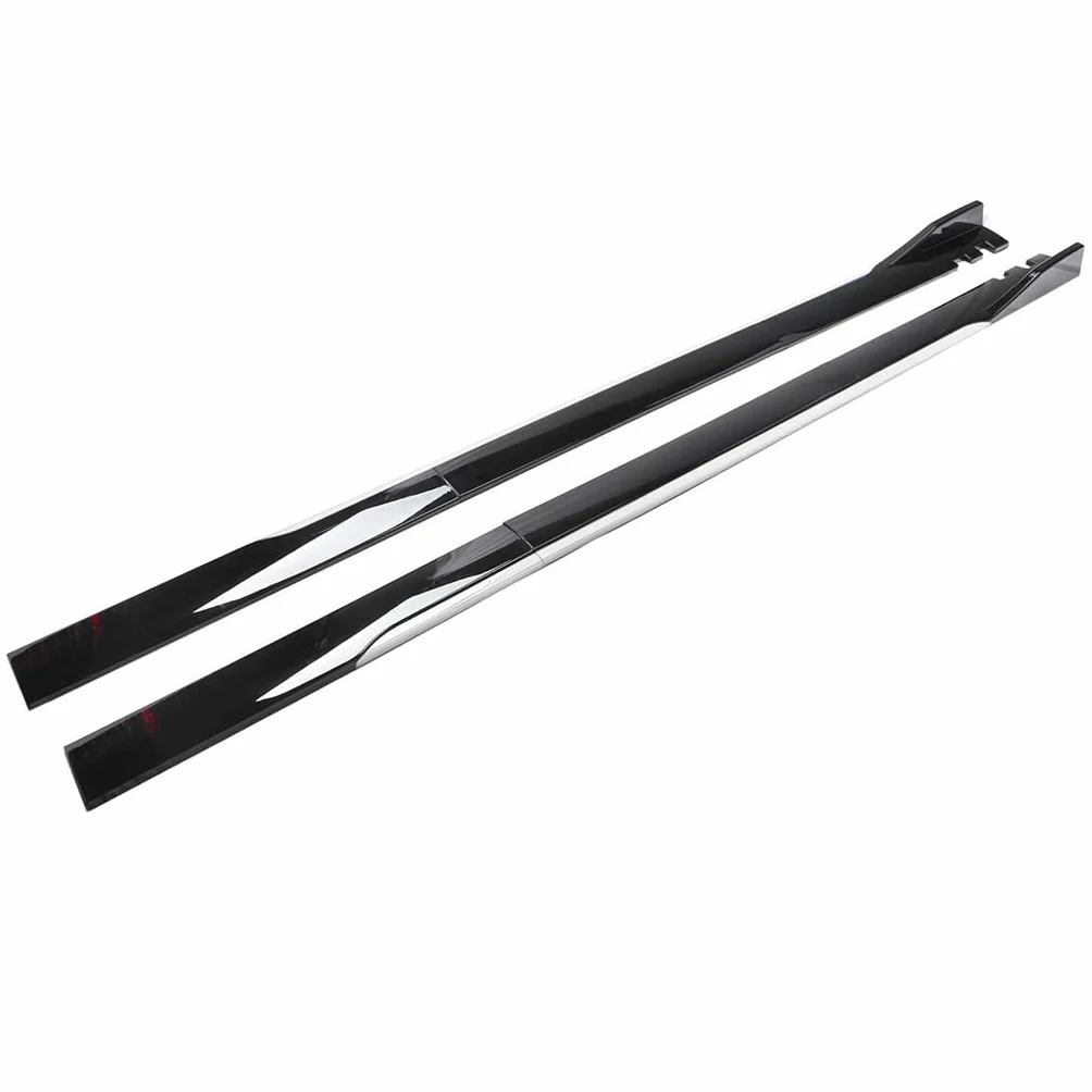 Minigonne Laterali Auto per Alfa Romeo Giulia Stelvio Mito Giulietta Tonale 147 156 159,Protezione Pannello Bilanciere Deflettore Diffusore Spoiler Splitter Esterni Accessori,F-White