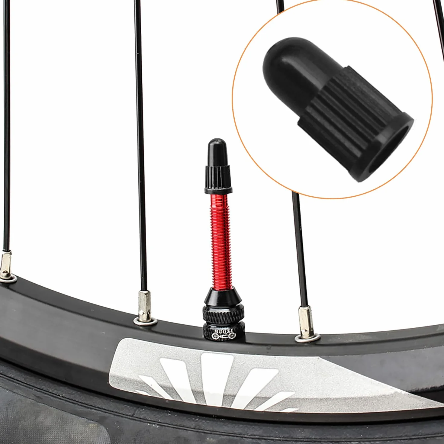 Tappi per Valvole in Alluminio per Bicicletta Francese MTB Corsa Strada
