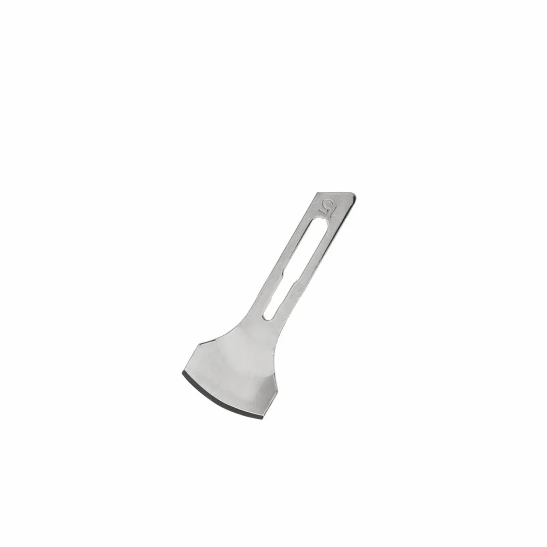 Sgorbie mis. 15 mm Lame Per Podologia conf. 20 pz. Monouso Professionale Estetica Pedicure