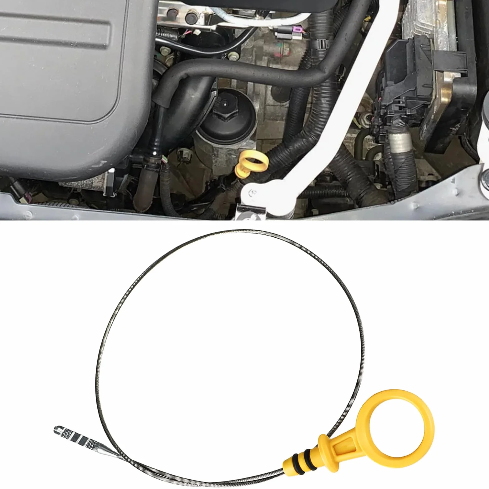 SG Store Indicatore di livello dell'olio motore 25184769 25204531 25183268 compatibile con Opel Antara 2.2 Diesel SUV 2010-2022