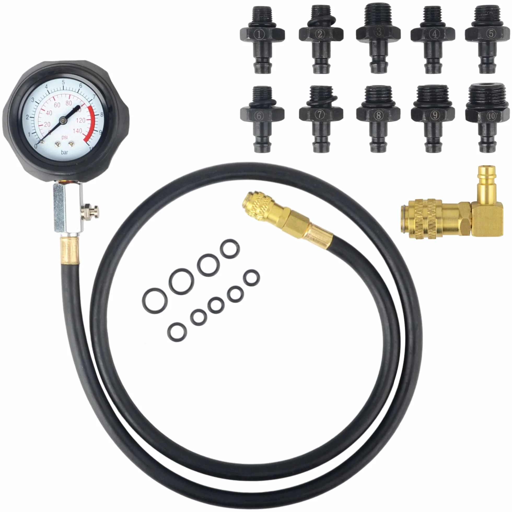 DAYUAN Kit di strumenti per la diagnostica della pressione dell'olio del cilindro del motore