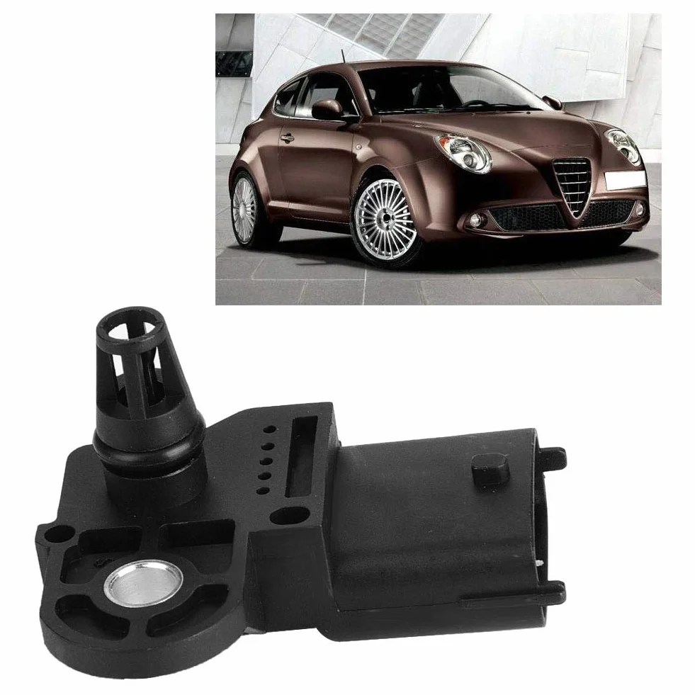 0281002845 Sonde di Pressione Sensori Powersports Collettore Carburante Collettore di Aspirazione Sensore Pressione Aria per Stilo Doblo Multipla 0281002845 Sensore