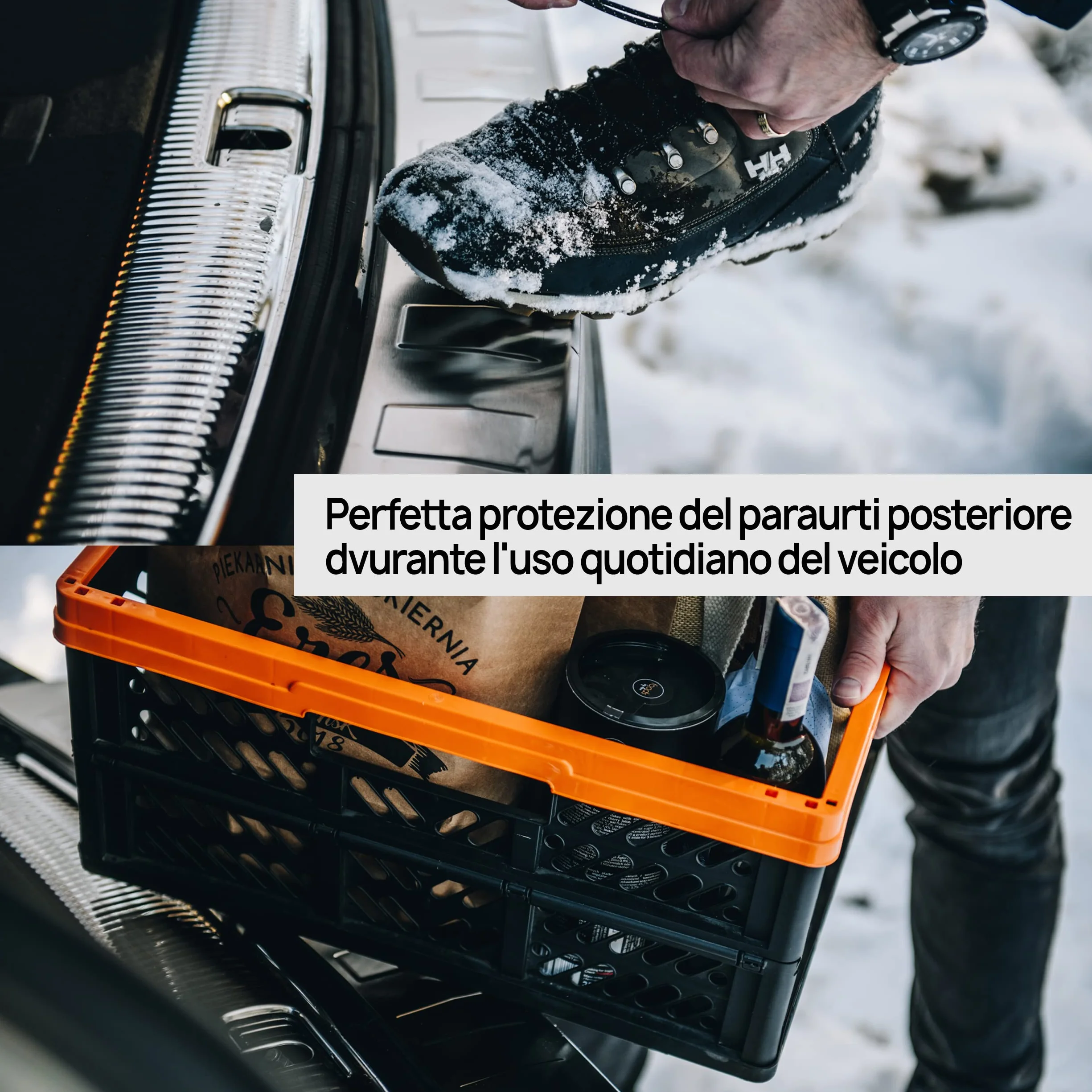 Chromemaster Protezione paraurti Posteriore Acciaio INOX lucido Compatibile Mercedes Vito Classe V W447 2014