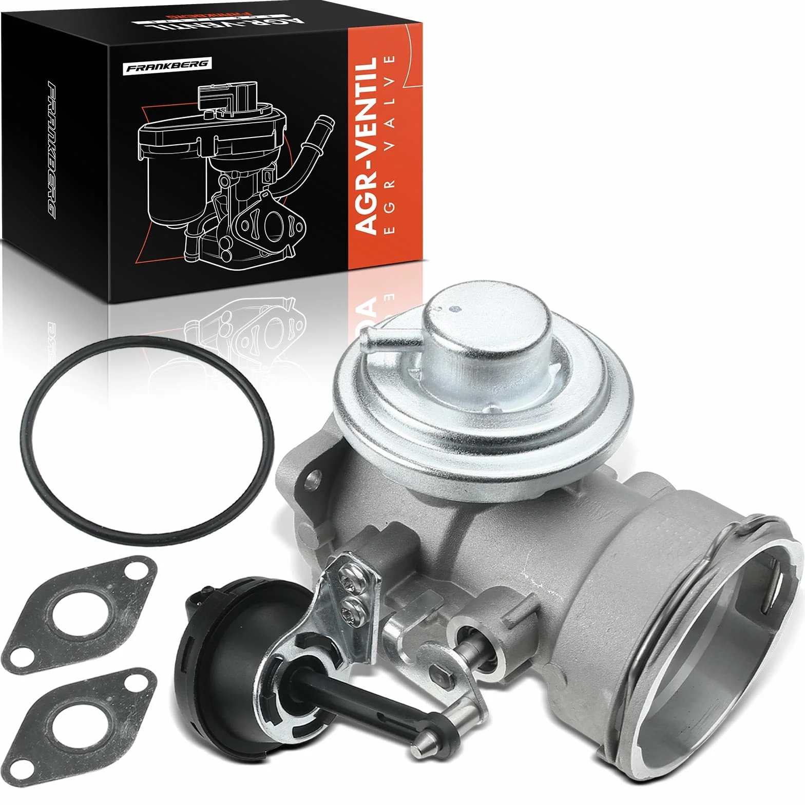 Frankberg Valvola EGR Diesel Compatibile con A3 8L1 1.9L Golf IV 1J1 1.9L Golf IV Variantee 1J5 1.9L Leon 1M1 1.9L O.c.t.a.v.i.a I Combi 1U5 1.9L Replace# 7371D