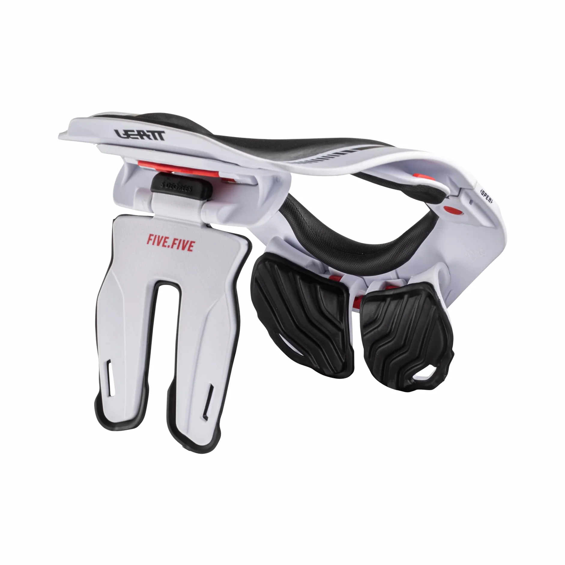 Leatt 1022111760 Protezione per Il Collo 5.5, S/M, Bianco