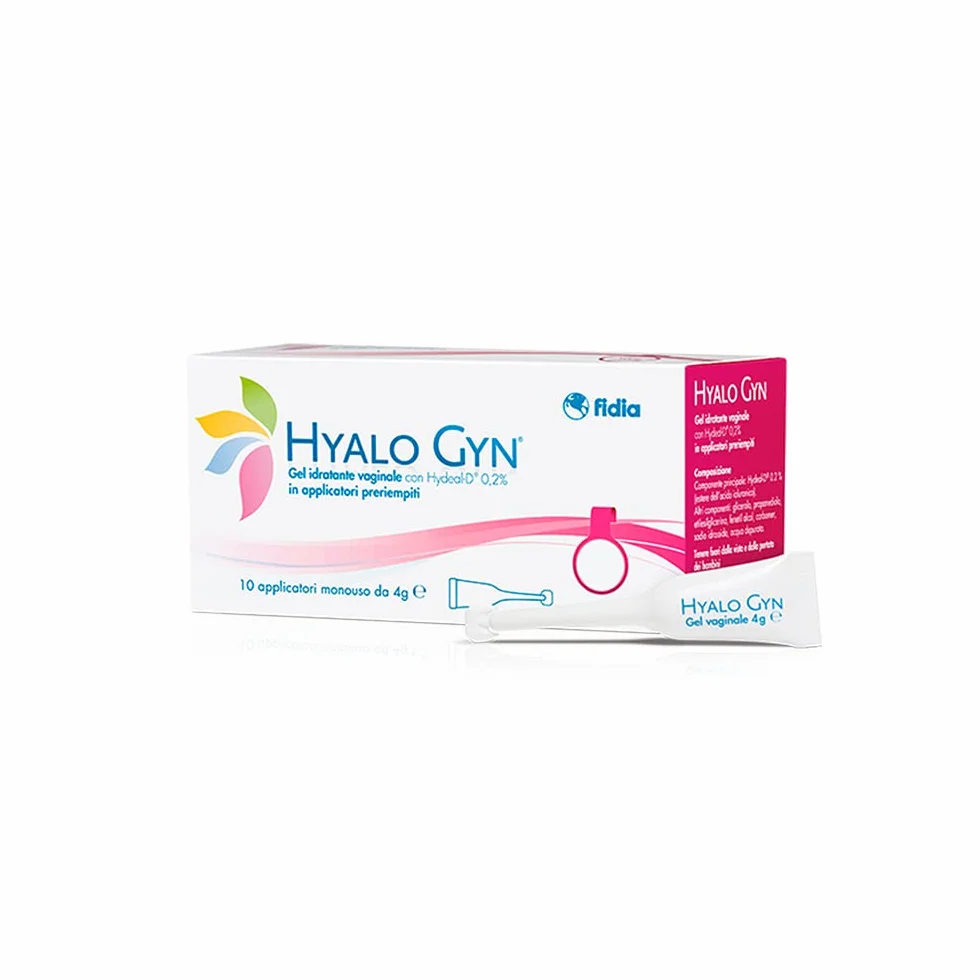 Hyalo Gyn Gel Idratante Contro la Secchezza Vaginale 10 Applicatori Monodose 4 g Acido Ialuronico 0,2%