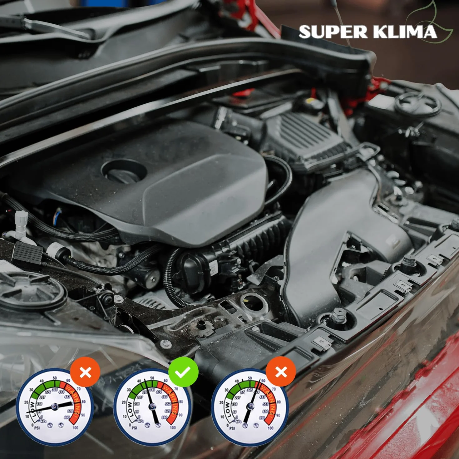 Ricarica Clima Auto R1234yf Gas Refrigerante Aria Condizionata Veicolo Bomboletta Kit Auto SUPER KLIMA