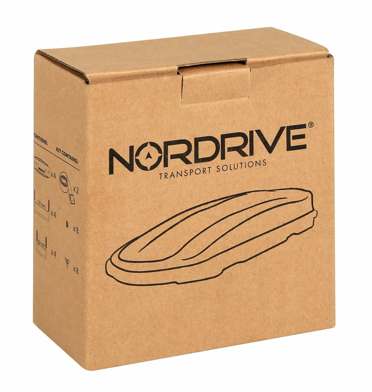 Lampa N60000K Kit Montaggio per Box Tetto Nordrive