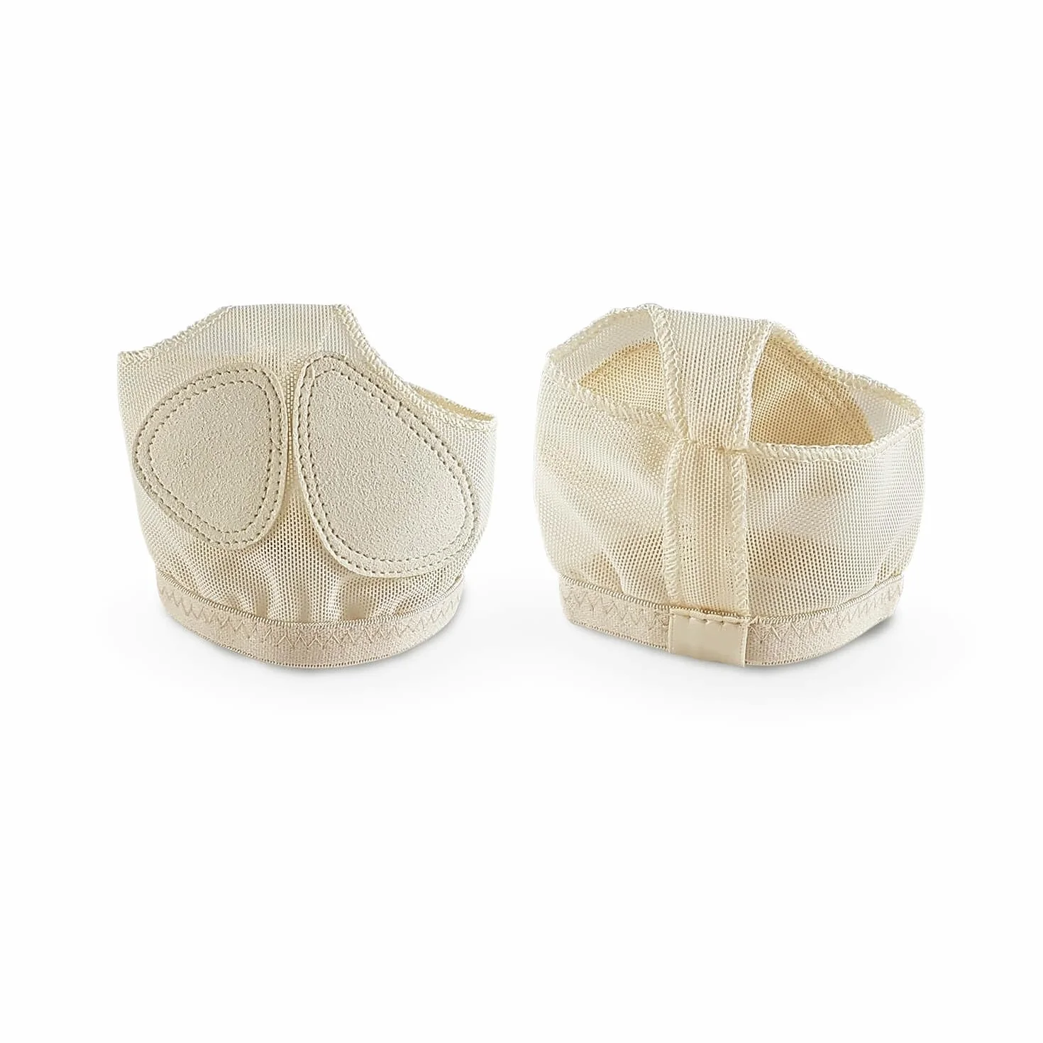 Cuscinetti Metatarsali Danza 5 Taglie Beige Antiscivolo Avampiede Simil Pelle Ginnastica