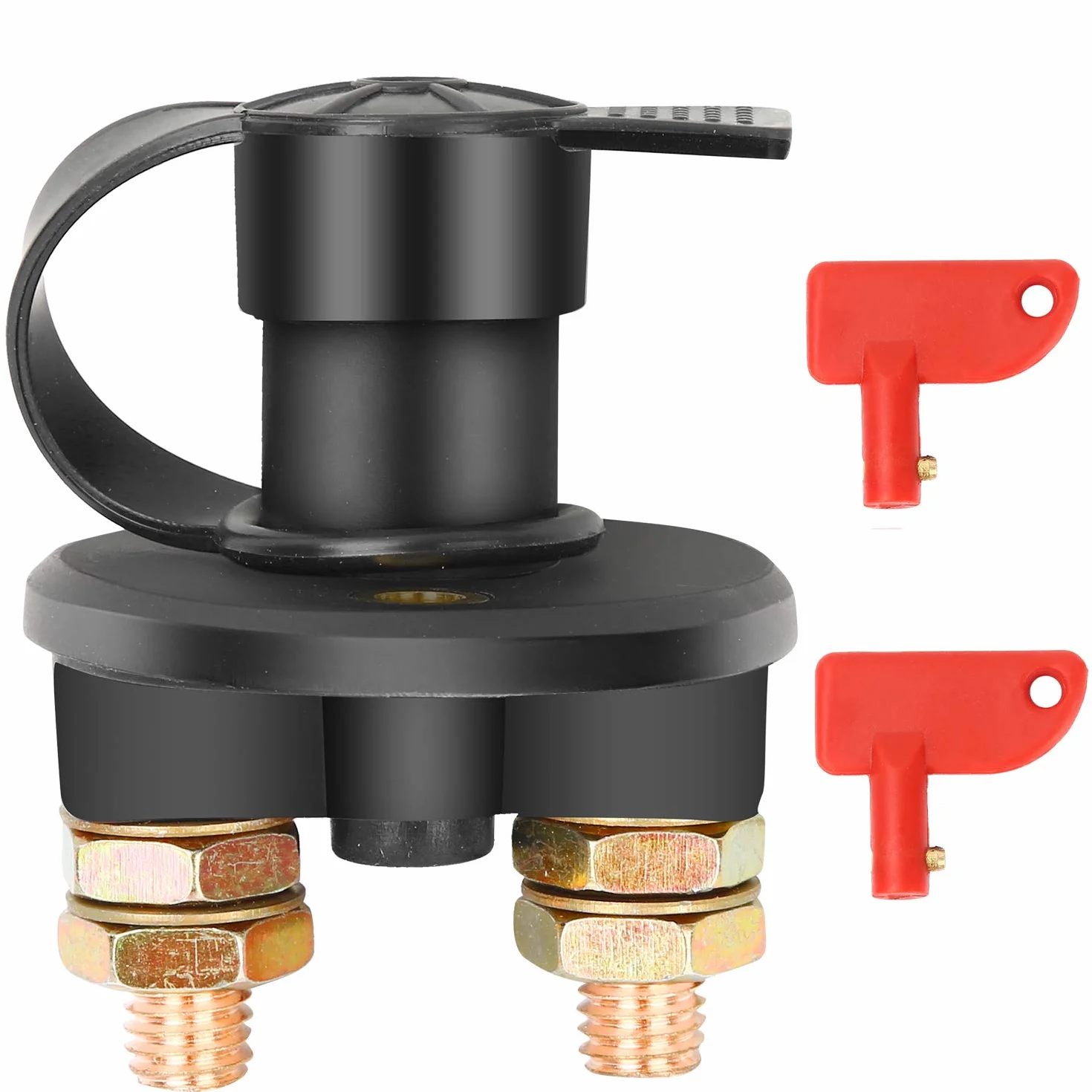 Bolatus Batteria Principale Interruttore 12V / 24V Staccabatteria Marino Cut off interruttore per Auto Moto Marine Camion Barca