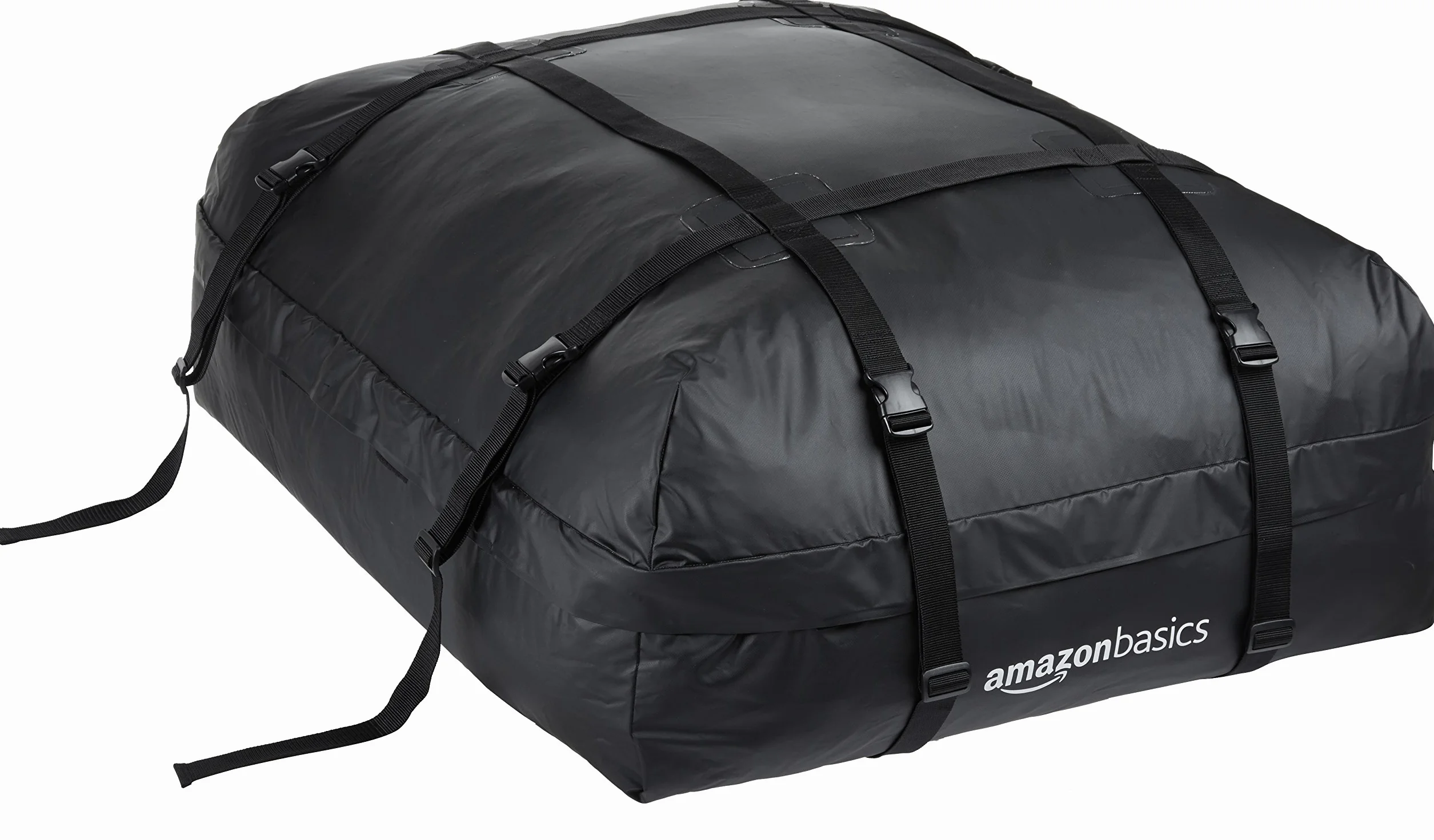 Amazon Basics Borsa da Tetto Auto 425L Impermeabile Pieghevole con Cinghie Rinforzate