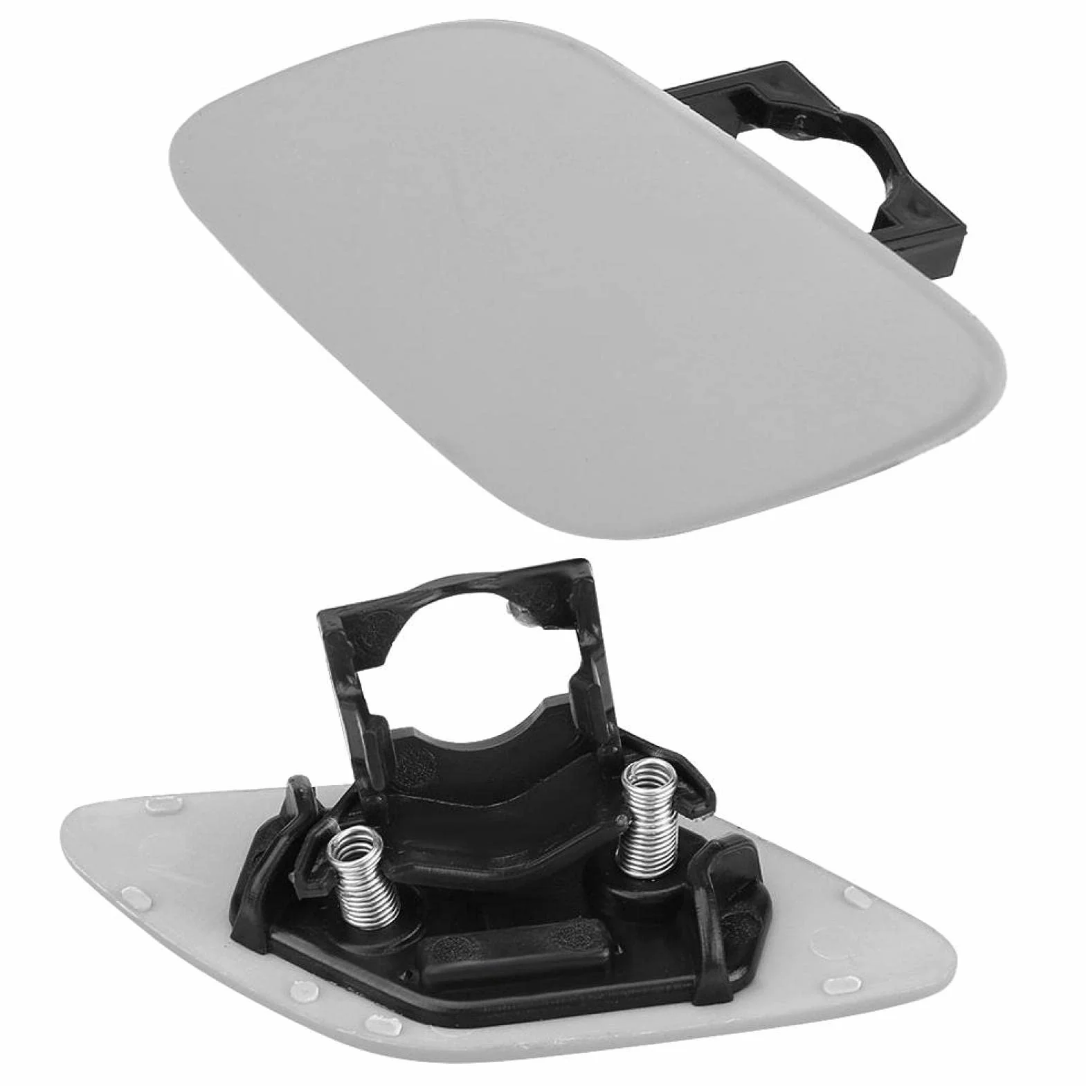 Tappo Lavafari Sinistro in ABS, Copertura Ugello Paraurti Anteriore per BMW Serie 3 E92 E93, Sostituzione Originale 6167717166