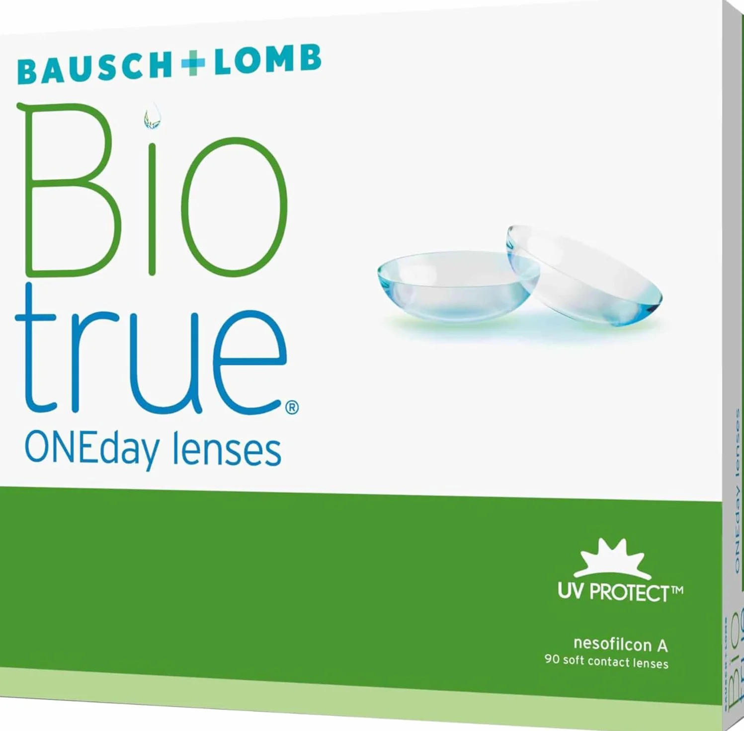 Biotrue ONEday Lenti a Contatto Giornaliere Correttive, 90 Lenti, BC 8.6 mm, DIA 14.2 mm, -2.5 Diopt