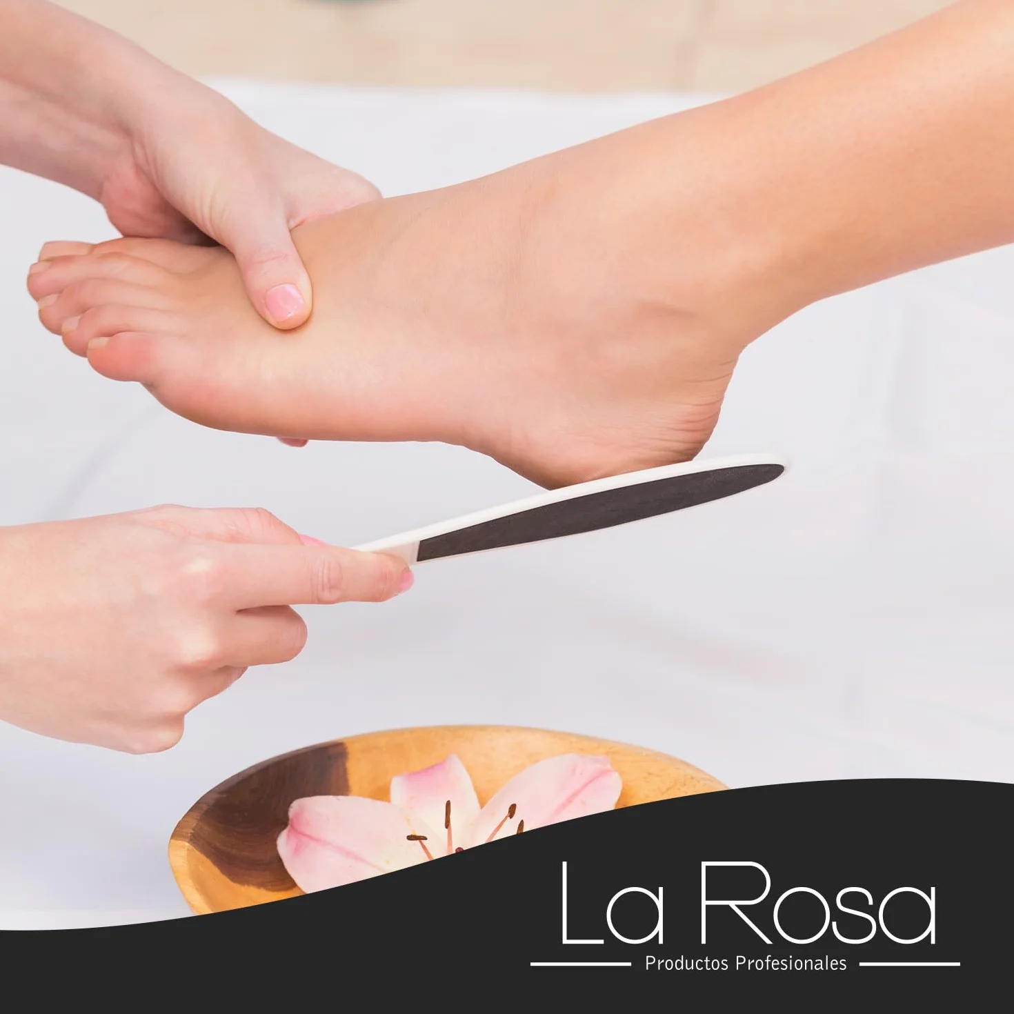 LaRosa PUMICE SPA Spugna Pomice Doppia Faccia Rosa con Due Texture
