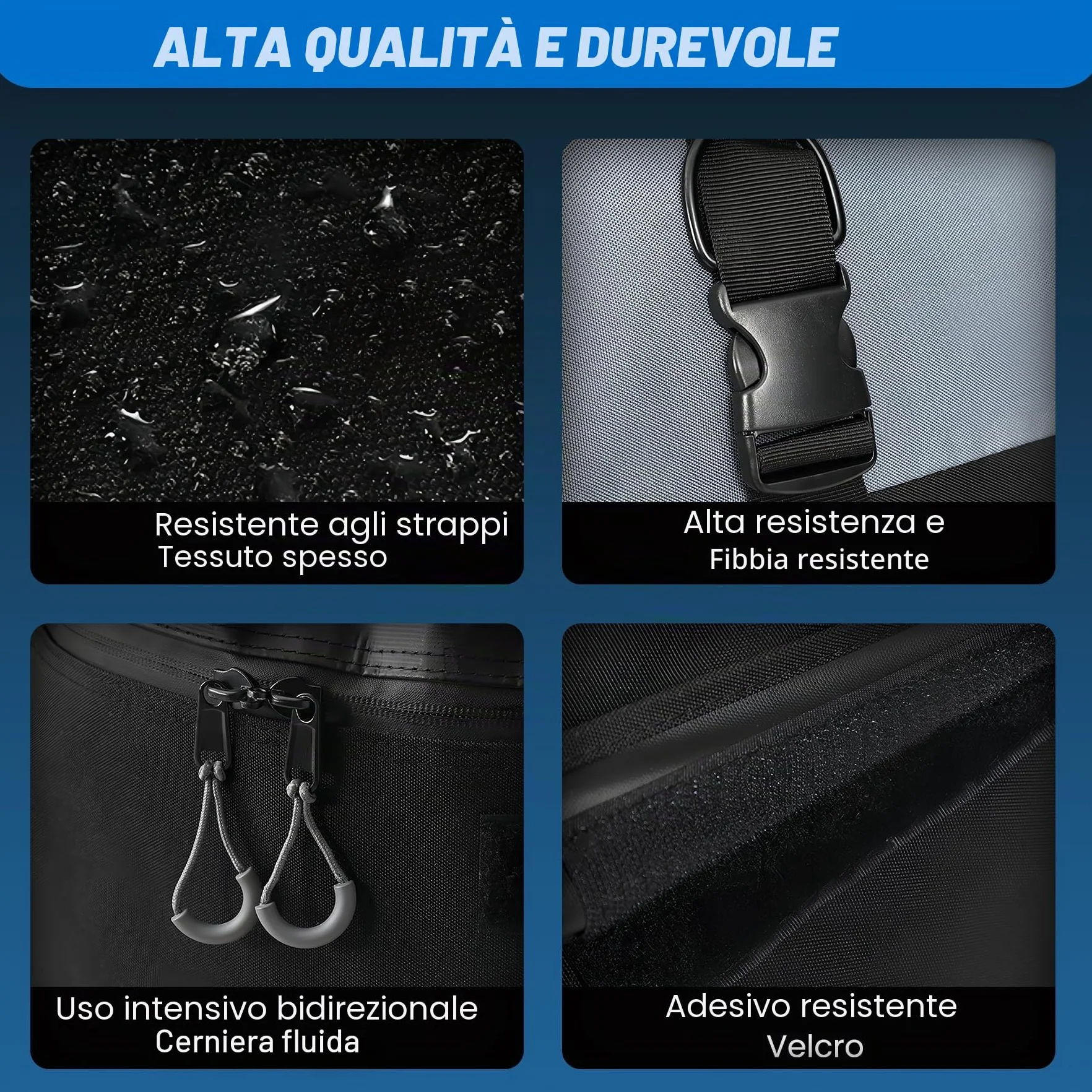 Huanyu Borsa da tetto per auto 20 piedi cubi/550L Box da tetto per auto Tenda da tetto impermeabile per veicoli Tenda da tetto per veicoli con o senza portapacchi per auto Portabagagli da tetto