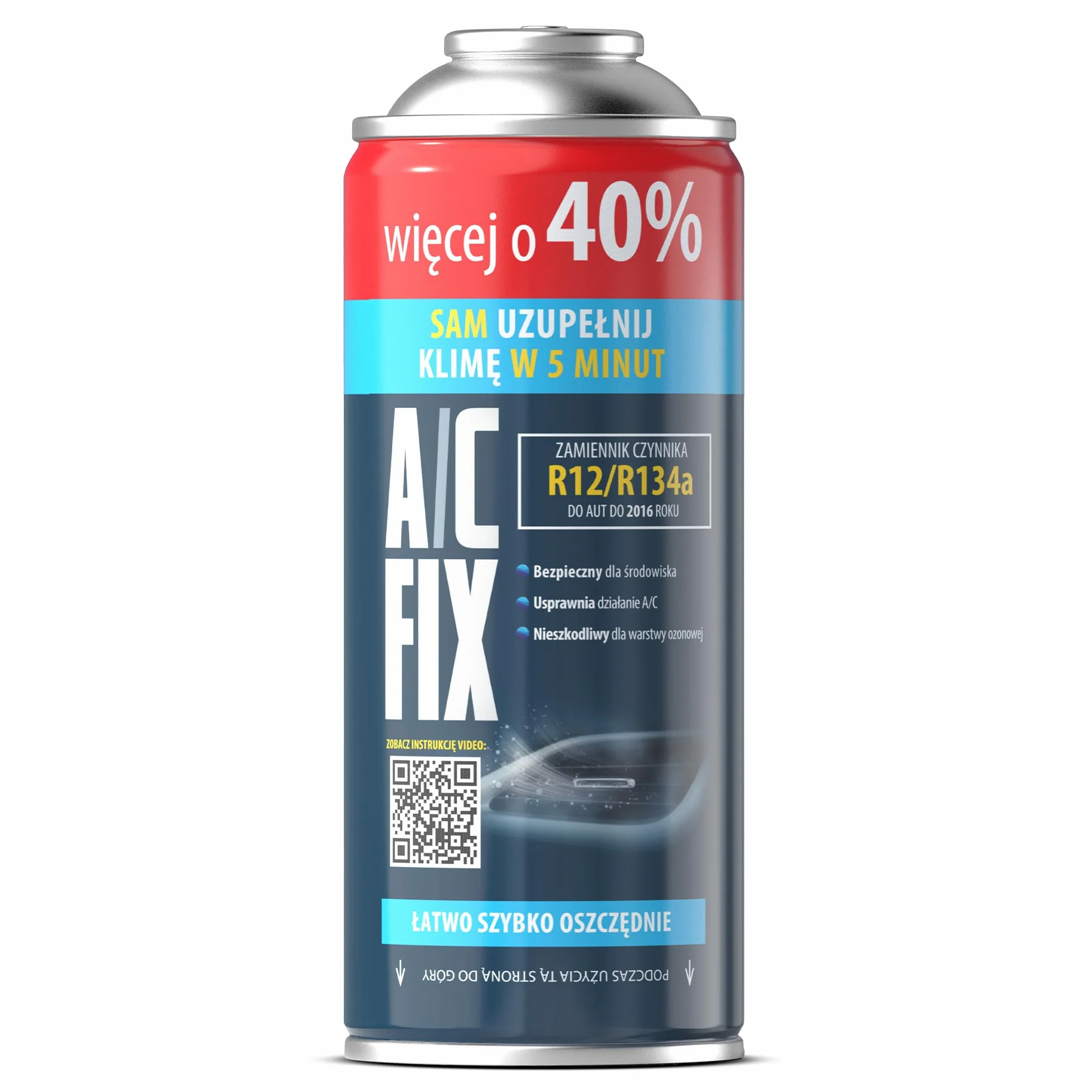 Sostituzione gas R134a 2 x 235 g tubo per aria condizionata auto 1995-2016 Refrigeratore climatizzatore