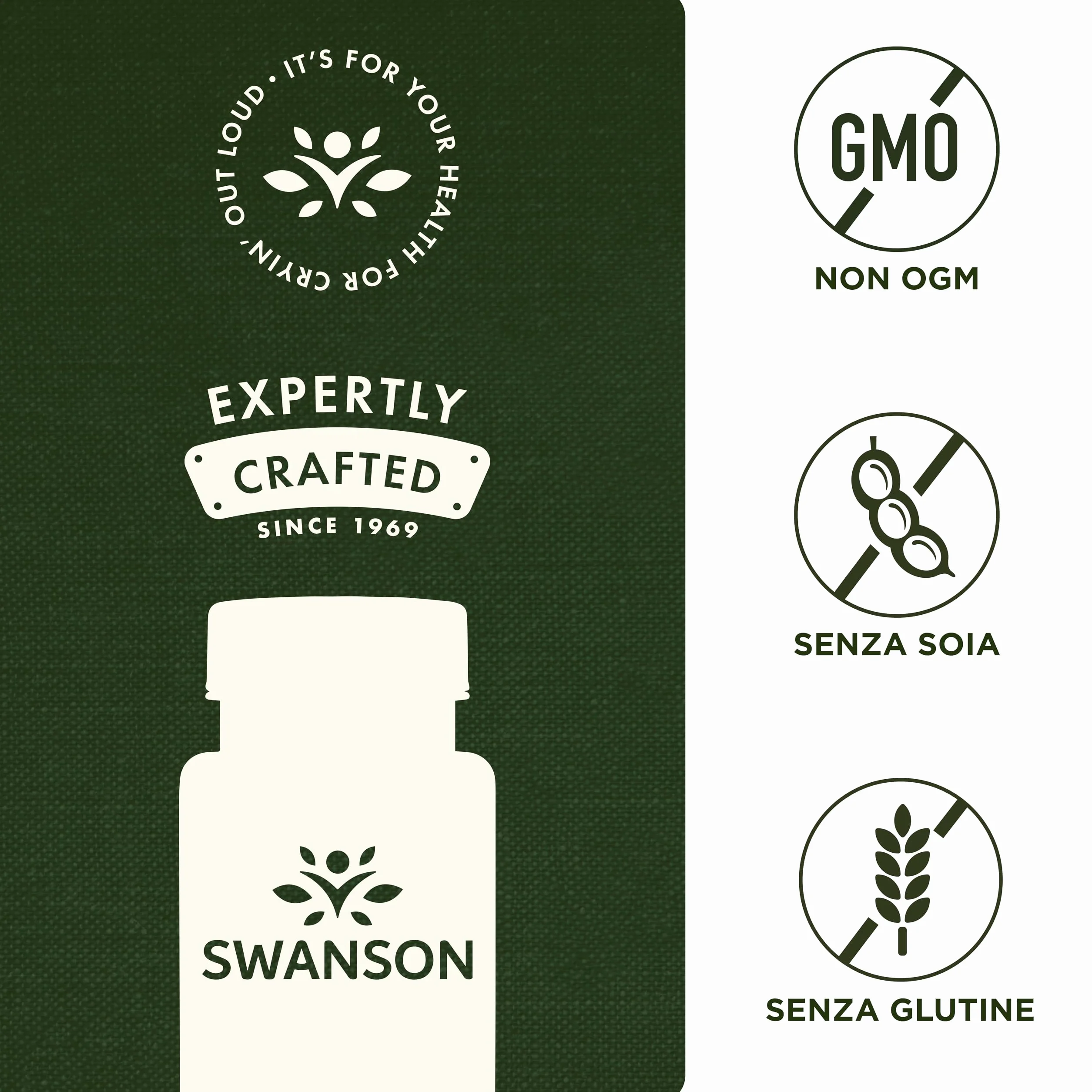 Swanson Sunflower Lecithin 1200 mg 90 Capsule Molli Non OGM