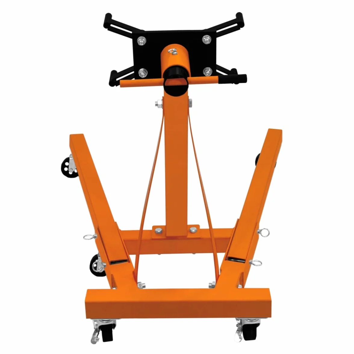 Supporto per cambio motore 900kg Rotazione 360° Altezza 810mm 6 Ruote 2 Freni Carrello professionale