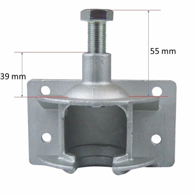 Universale prolunga Gancio di Traino per portabici per Ogni Tipo di Gancio di Traino - Fisso e Estraibile (250 mm, Standard)