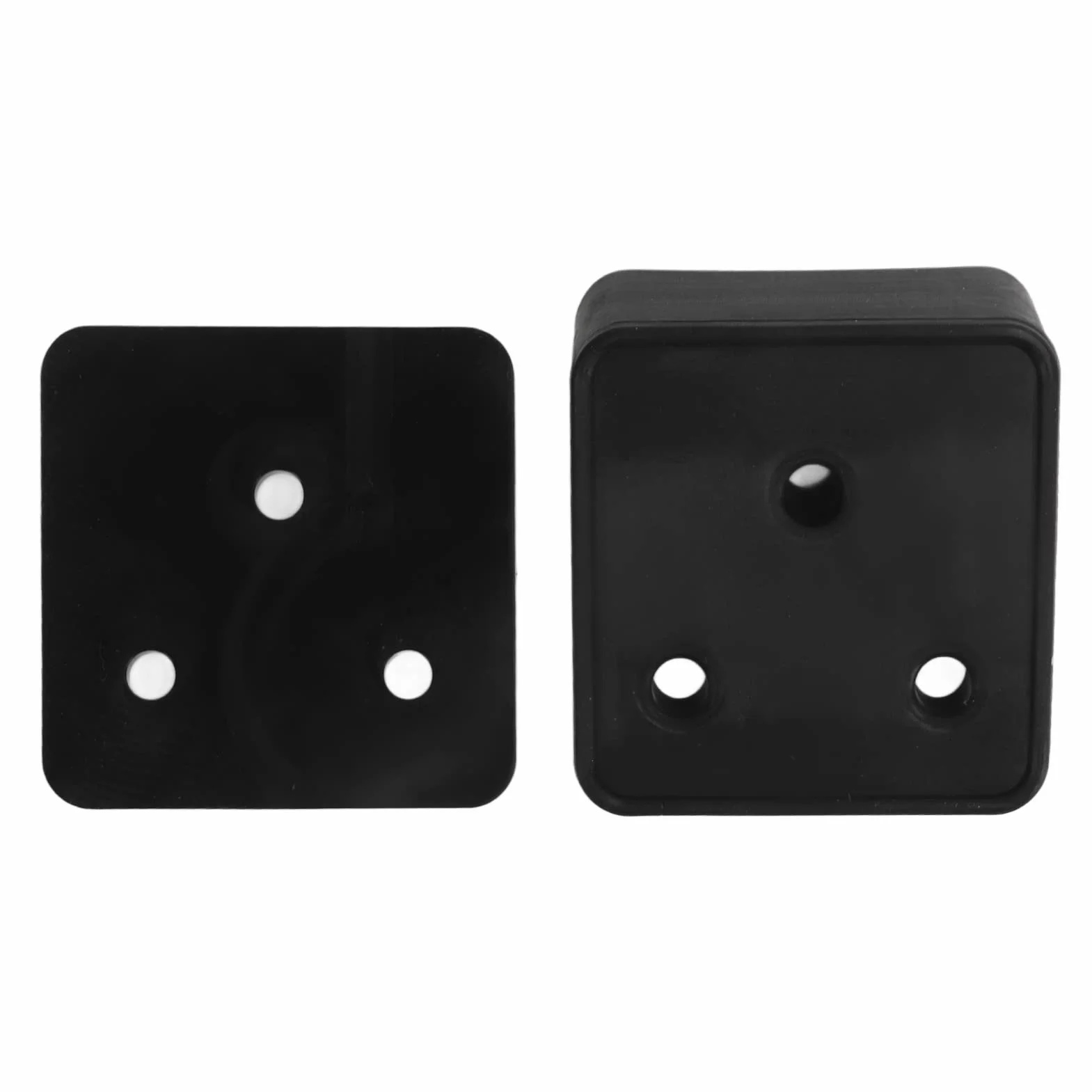 Aramox 3 Hole Mounting Bracket for Big Twin Chrome Plated 1973